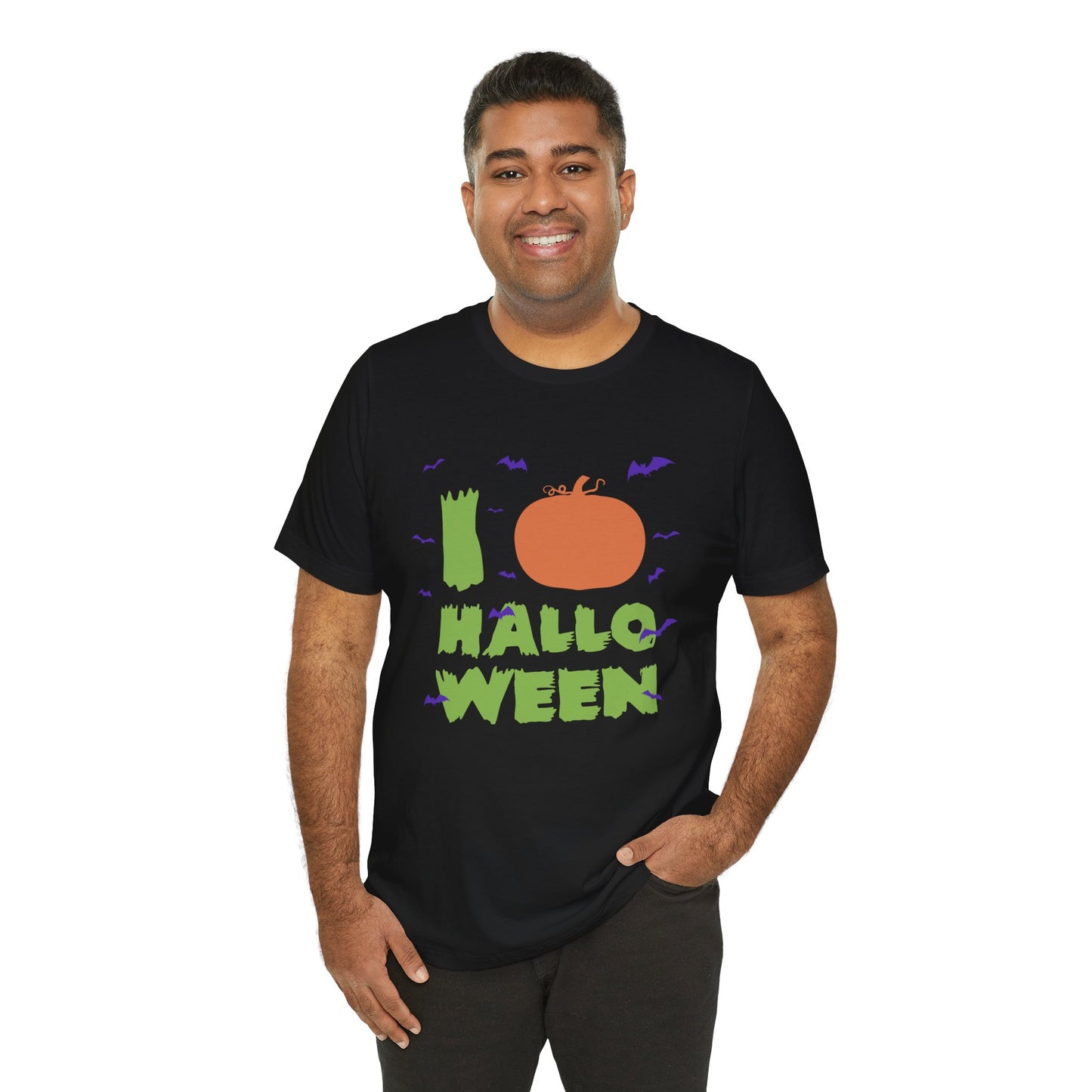 I Love Halloween - Unisex Jersey Short Sleeve Tee