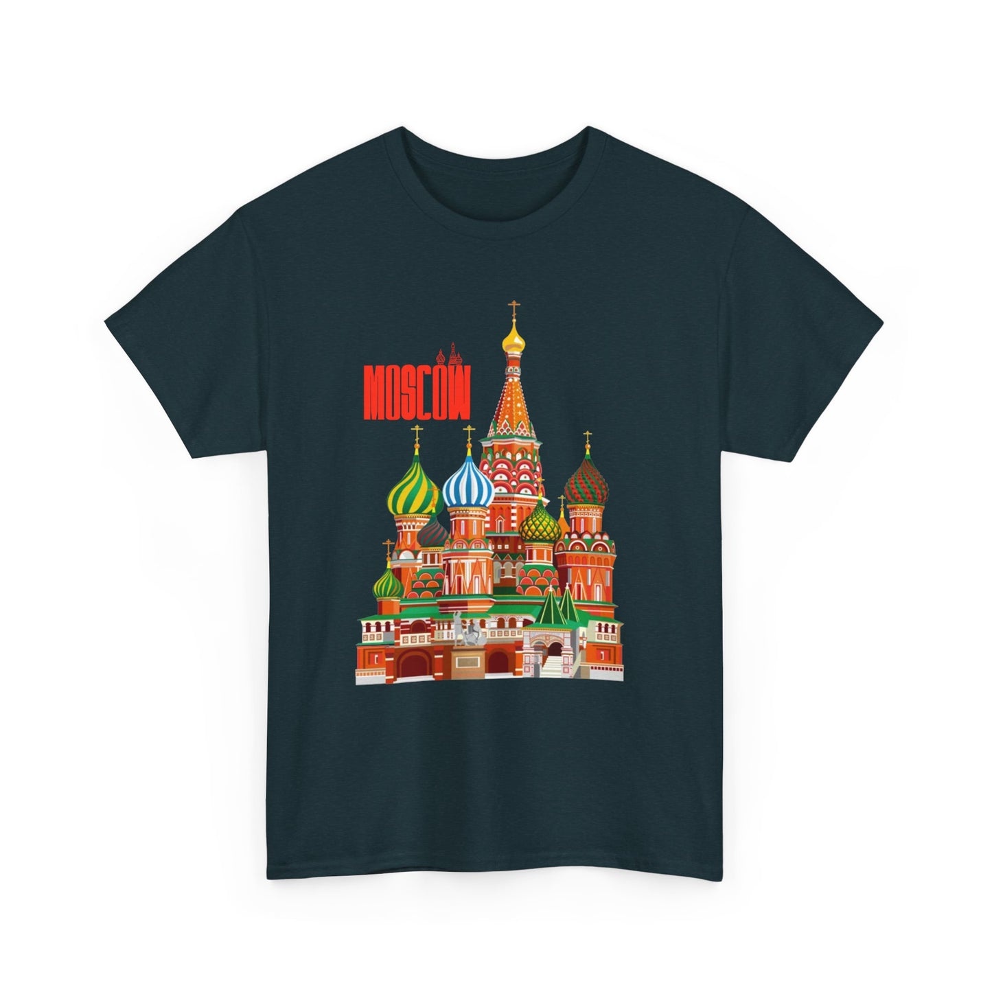 Moscow Graphic Unisex Heavy Cotton Tee - 12050