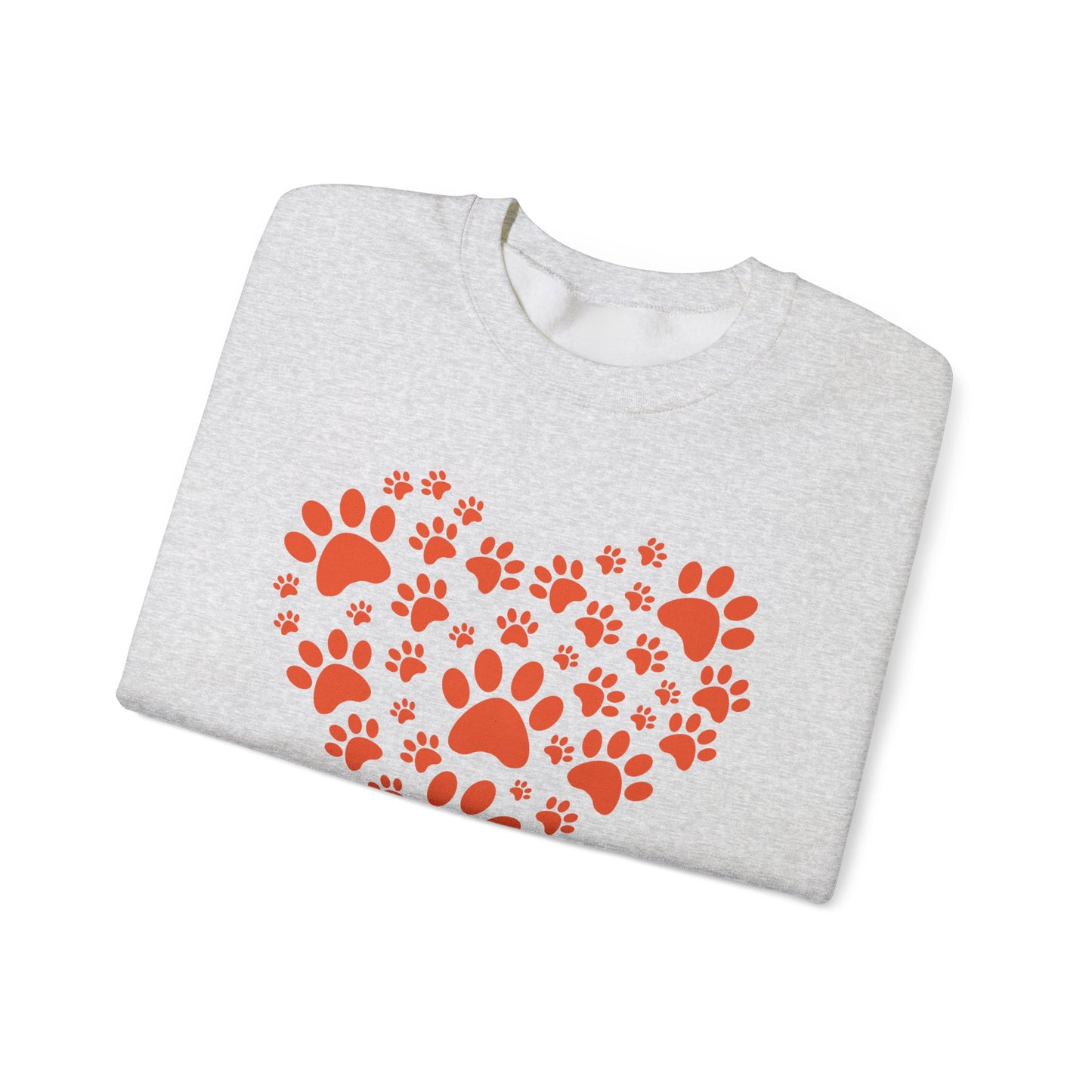 Little Paws, Big Love - Unisex Heavy Blend™ Crewneck Sweatshirt