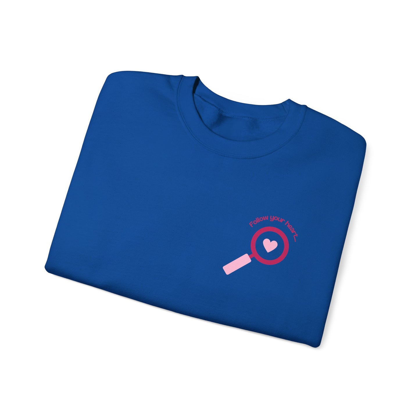 Follow Your Heart - Unisex Heavy Blend™ Crewneck Sweatshirt - 11621
