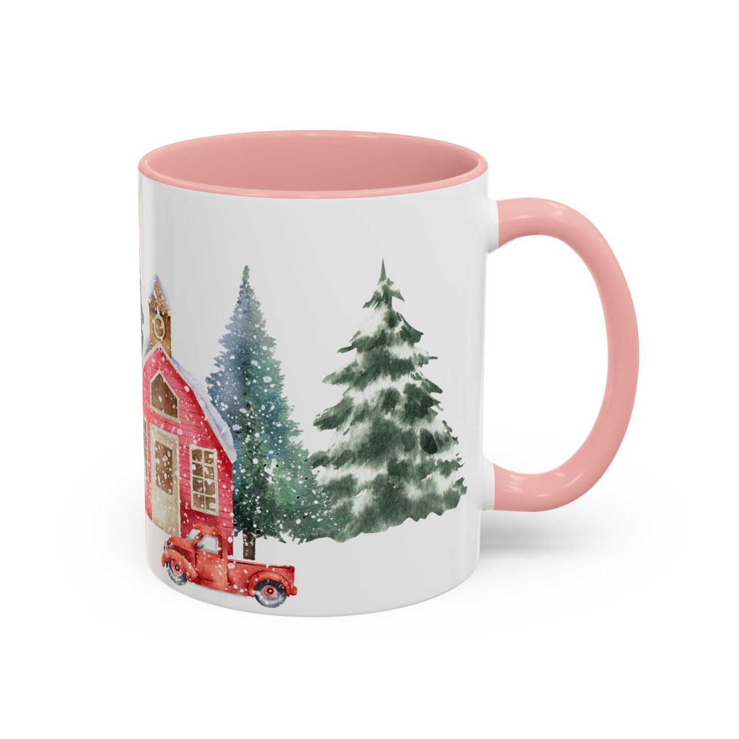 Winter House - Accent Coffee Mug (11, 15oz) - 10072