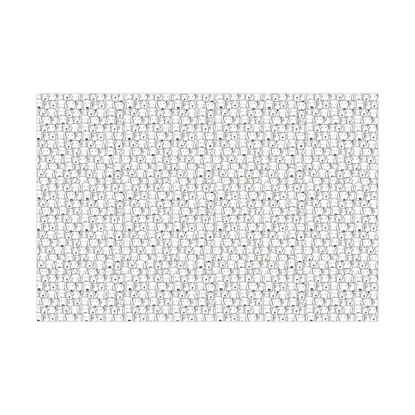 Merry Christmas, Dogs - Gift Wrap Papers - 10143