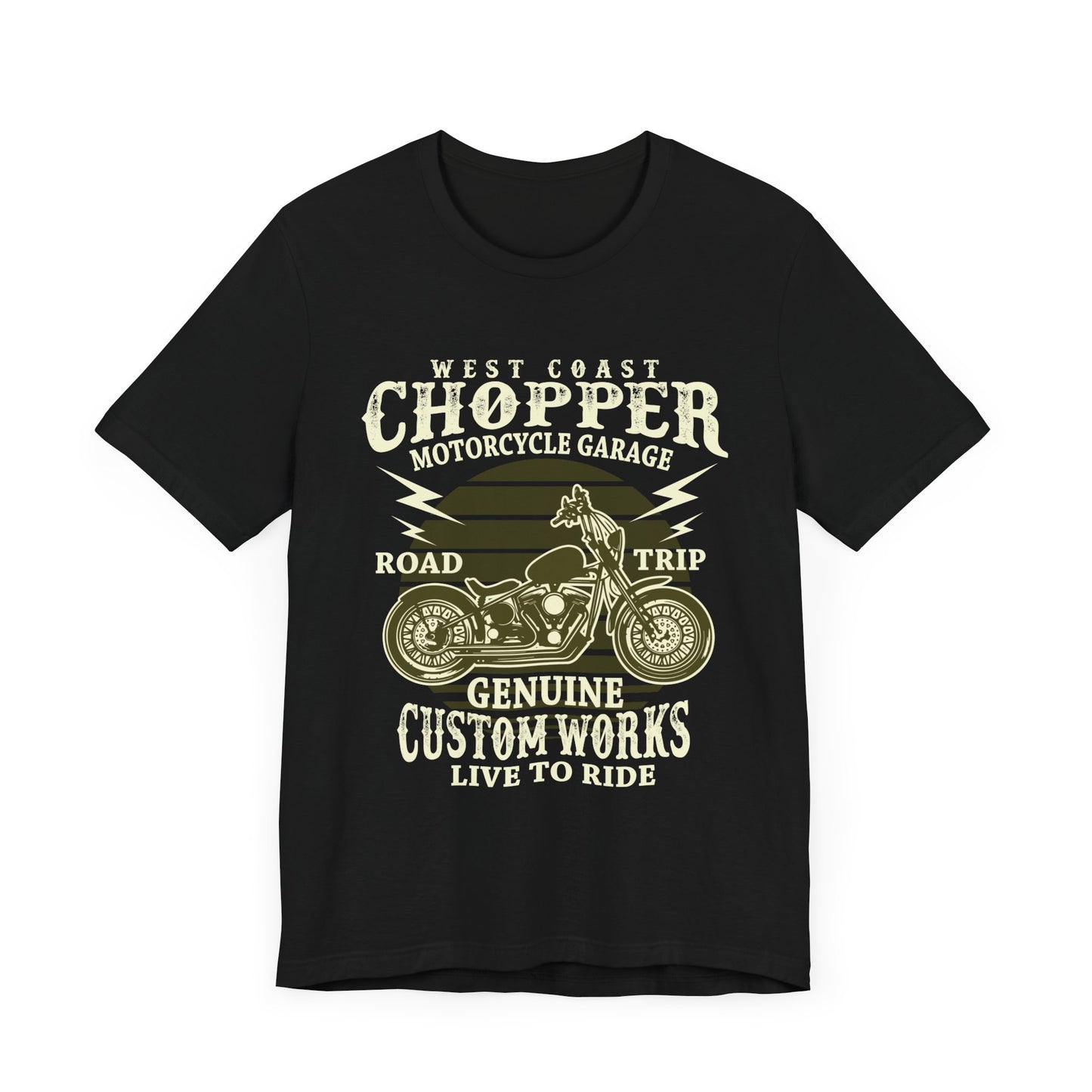 West Coast Chopper, Road Trip - Unisex Jersey Short Sleeve Tee - 13207