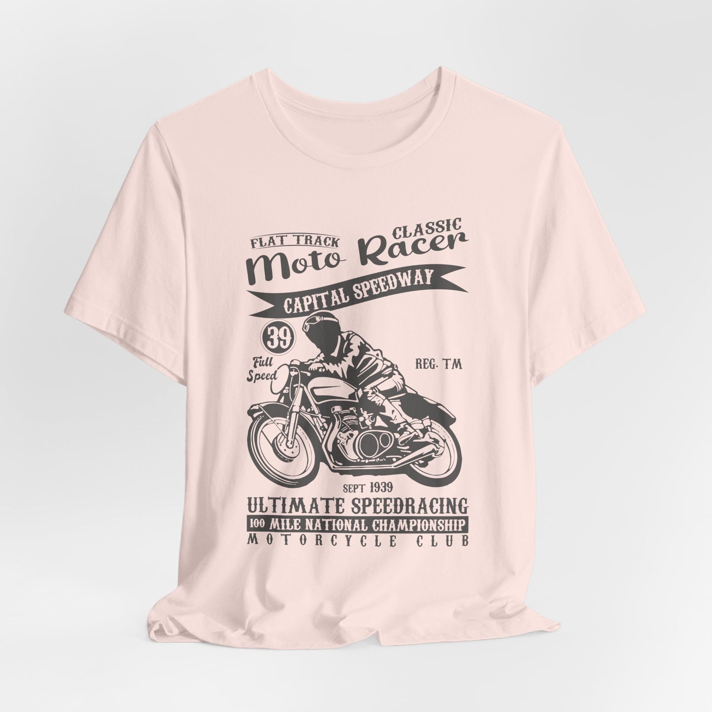 Classic Motor Racer - Unisex Jersey Short Sleeve Tee - 13296