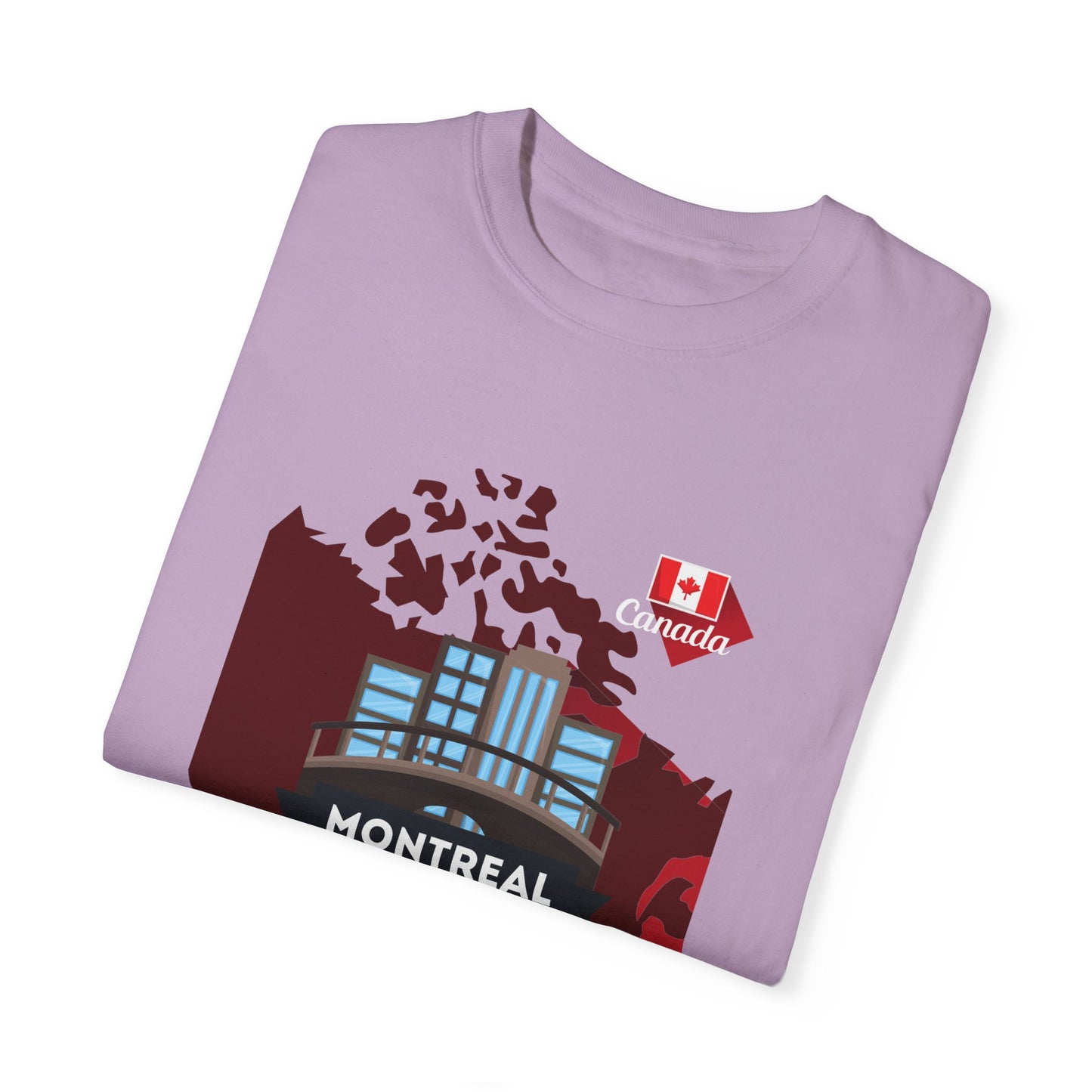 Montreal Graphic Unisex T-Shirt - Perfect for Travelers & Locals - 12201