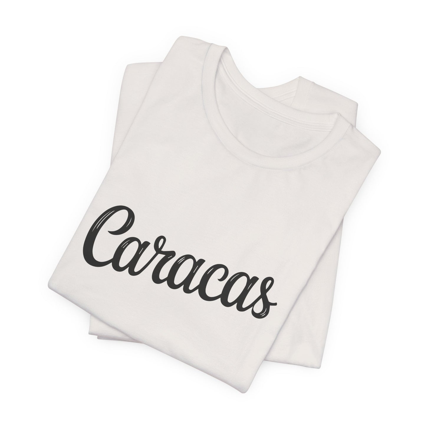 Caracas Unisex Jersey Short Sleeve Tee - Casual Graphic T-Shirt for Everyday Wear - 12270