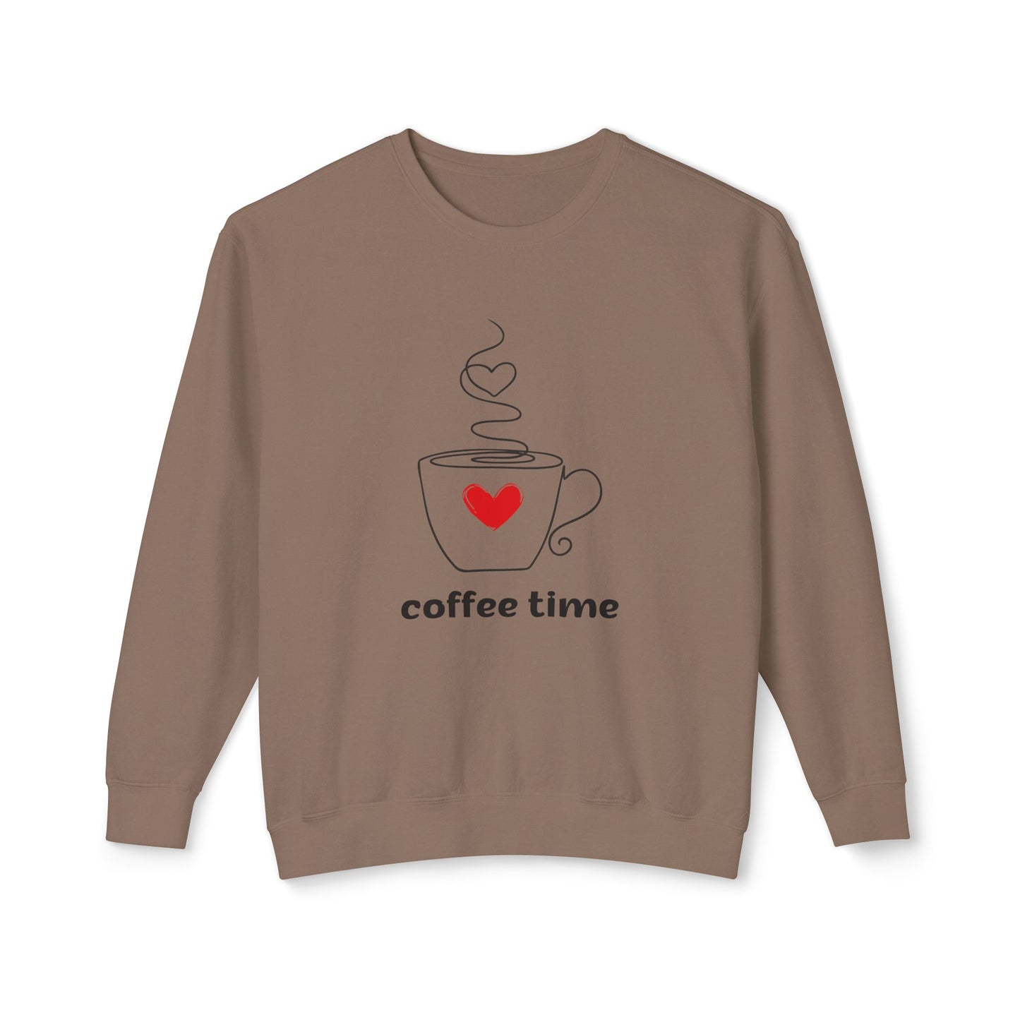 Coffee Time - Unisex Lightweight Crewneck Sweatshirt - 11323