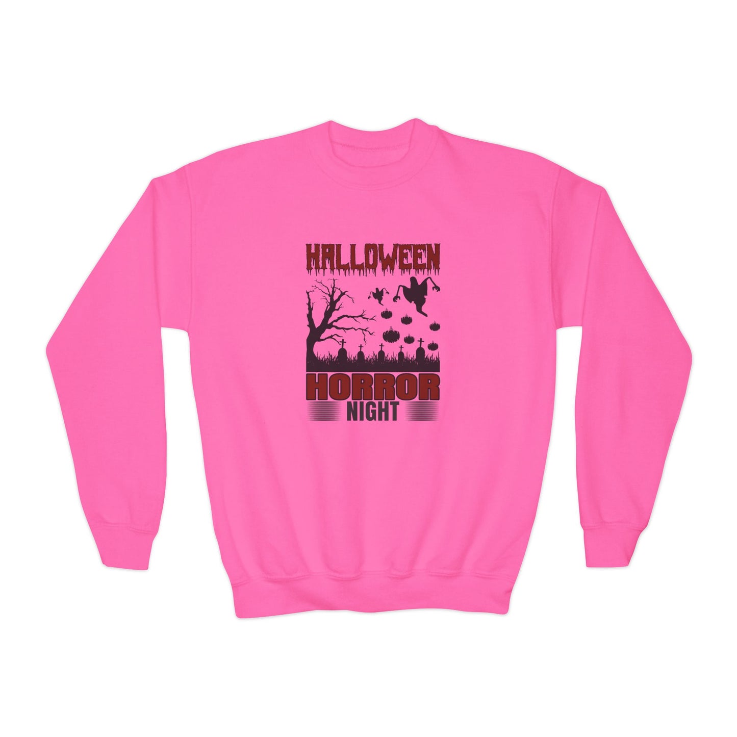 Halloween Horror Night - Youth Crewneck Sweatshirt