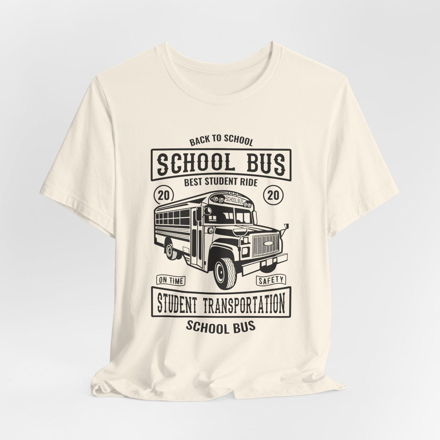School Bus, Best Student Ride - Unisex Jersey Short Sleeve Tee - 12696