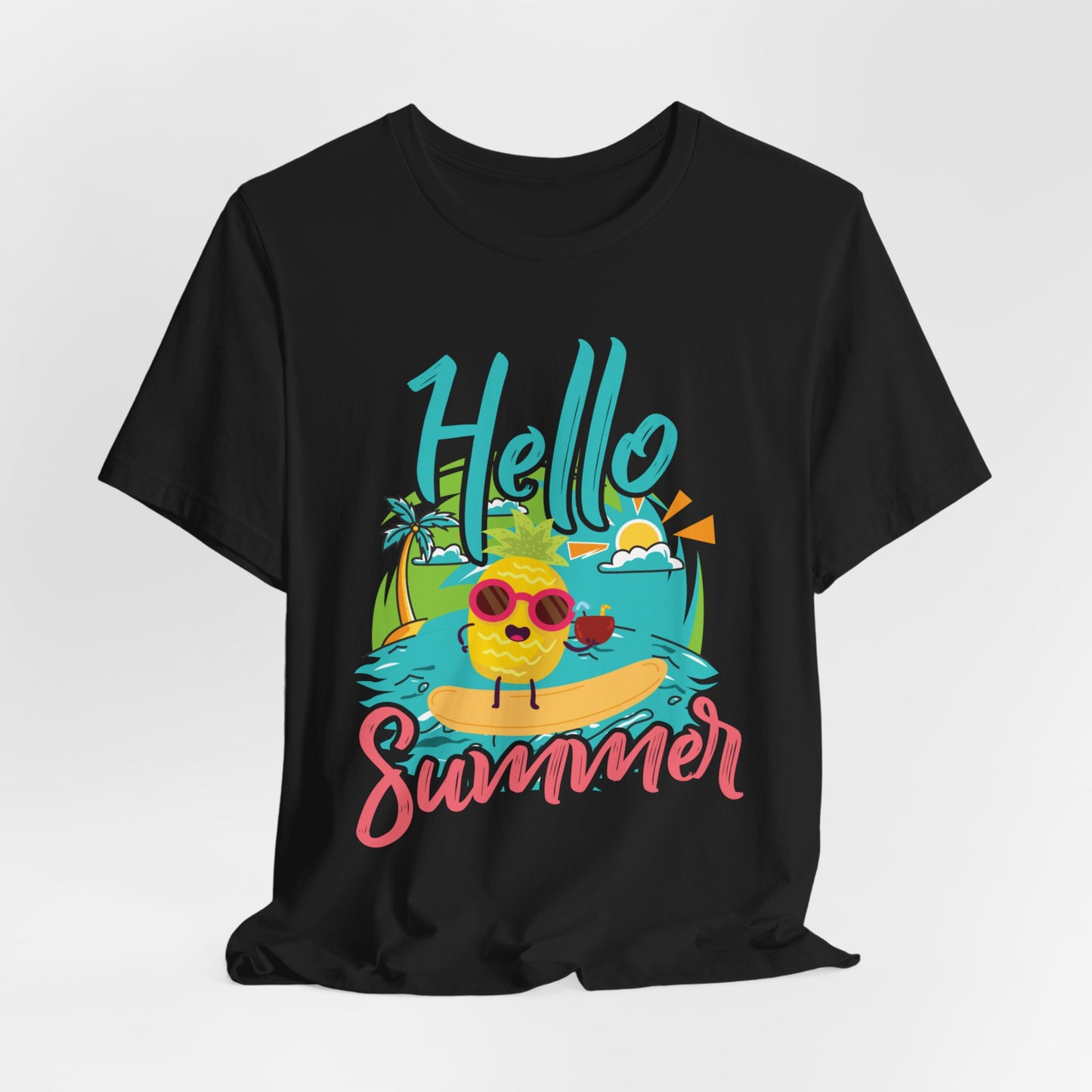 Hello Summer - Unisex Jersey Short Sleeve Tee - 13088