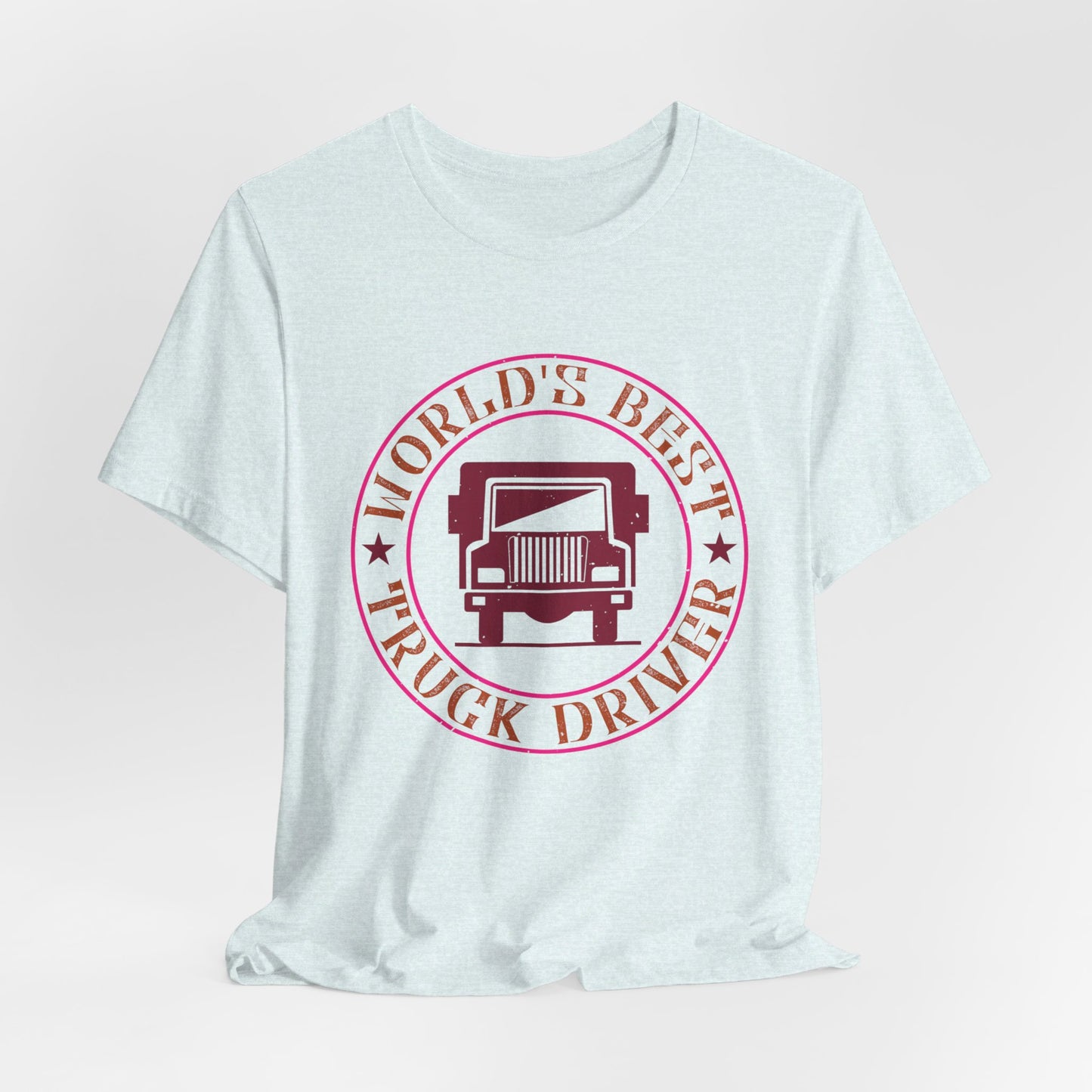 World's Best Truck Driver - Unisex Jersey Short Sleeve Tee