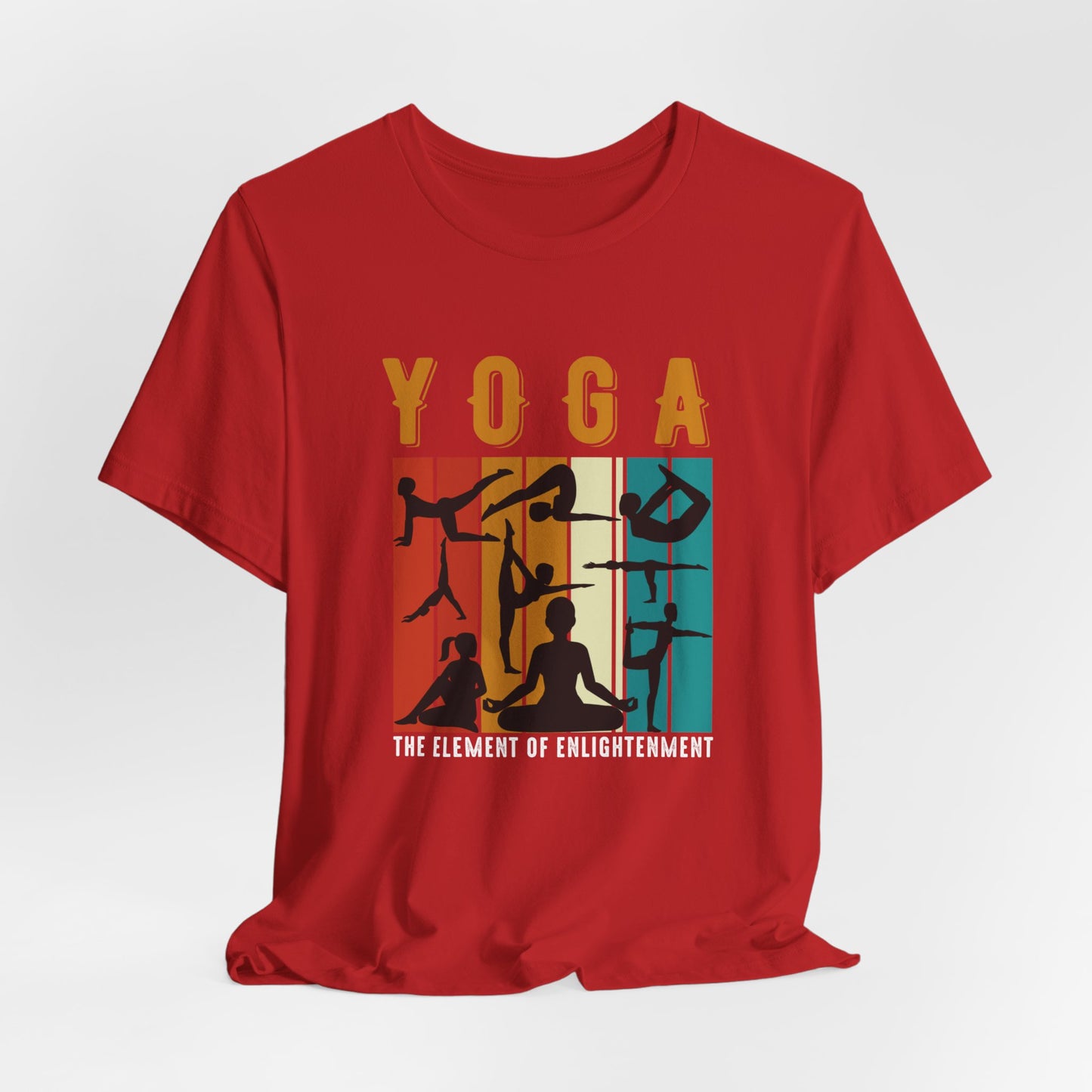 Yoga: Element Of Enlightenment - Unisex Jersey Short Sleeve Tee