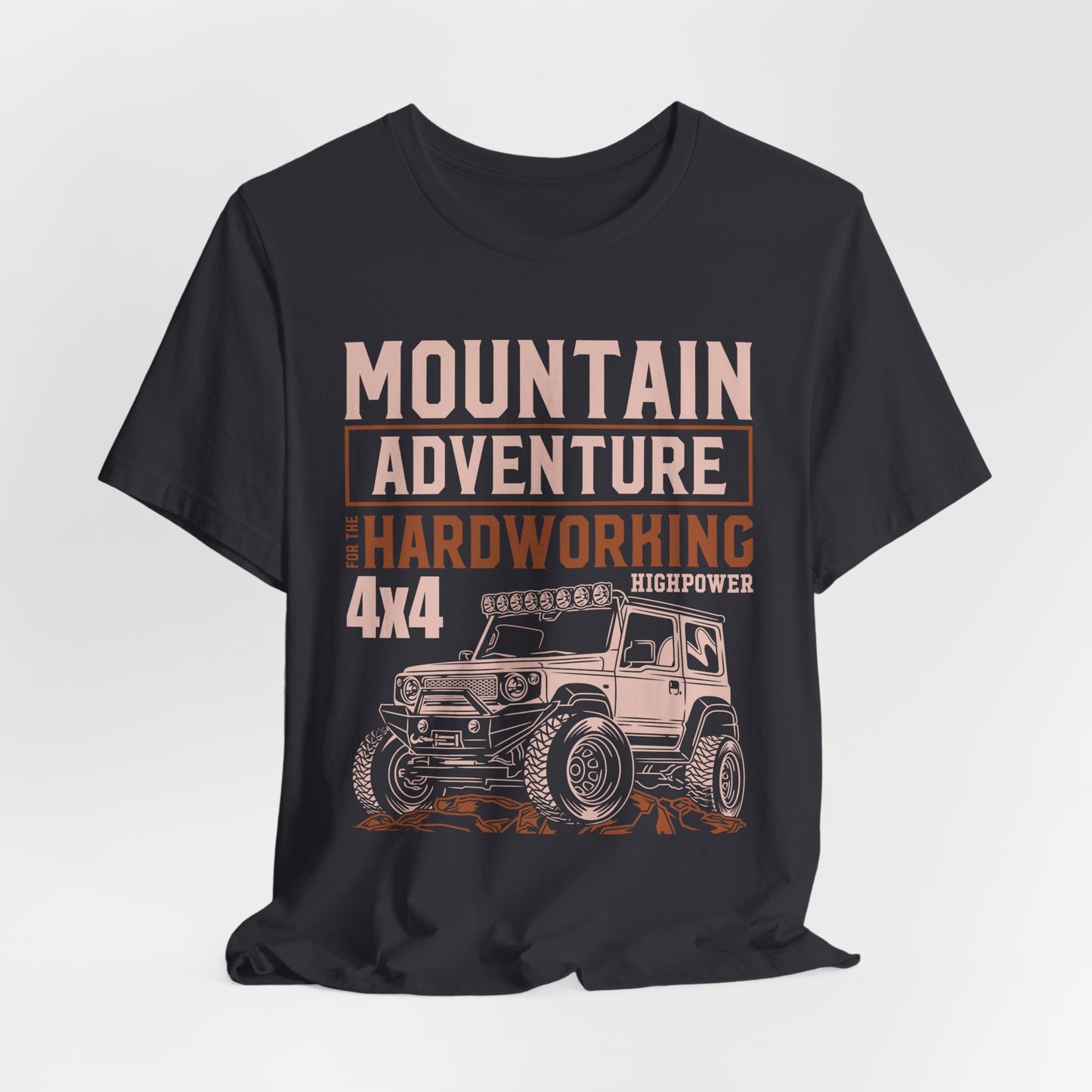 Mountain Adventure, Hardware 4x4 - Unisex Jersey Short Sleeve Tee - 12952