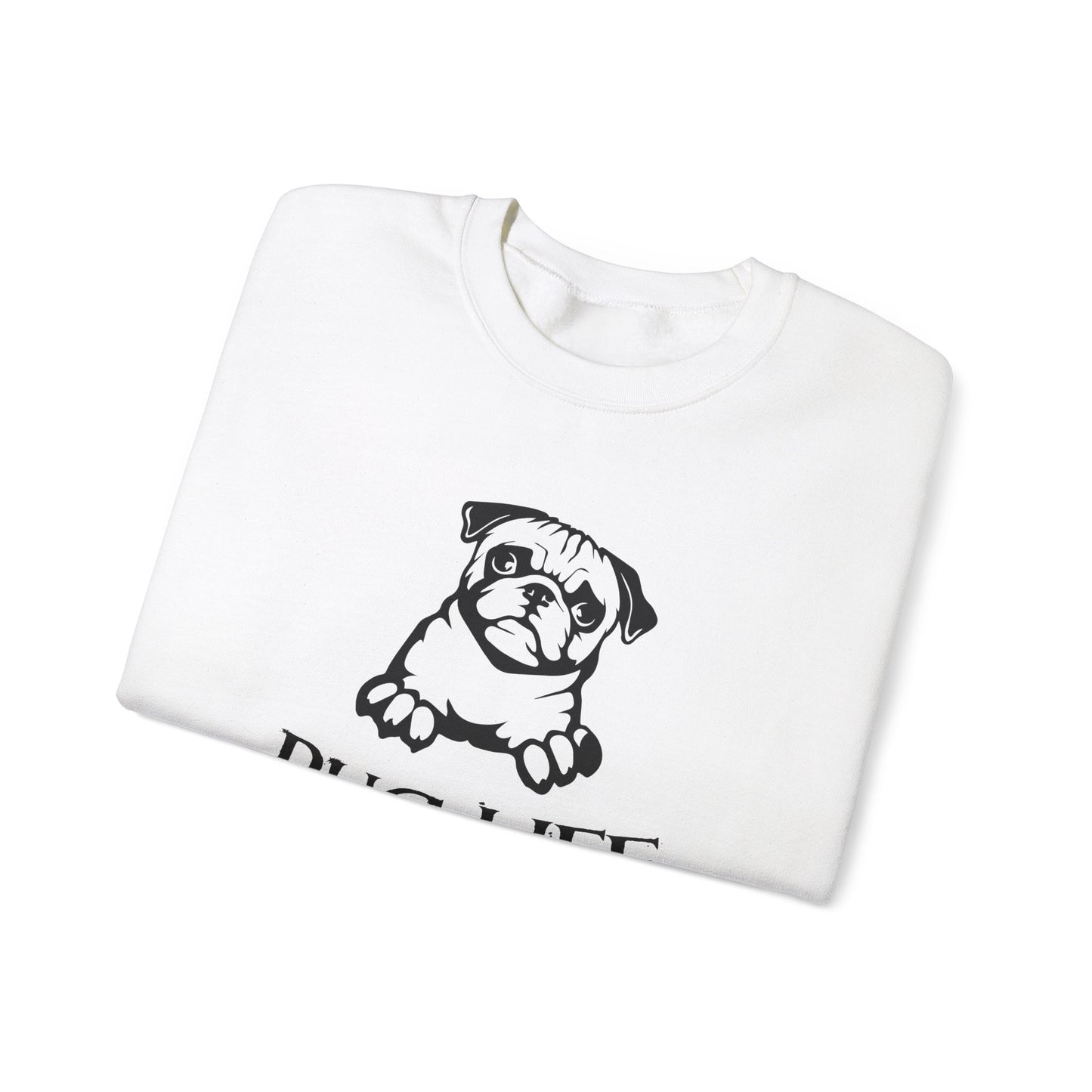 Pug Life - Unisex Heavy Blend™ Crewneck Sweatshirt