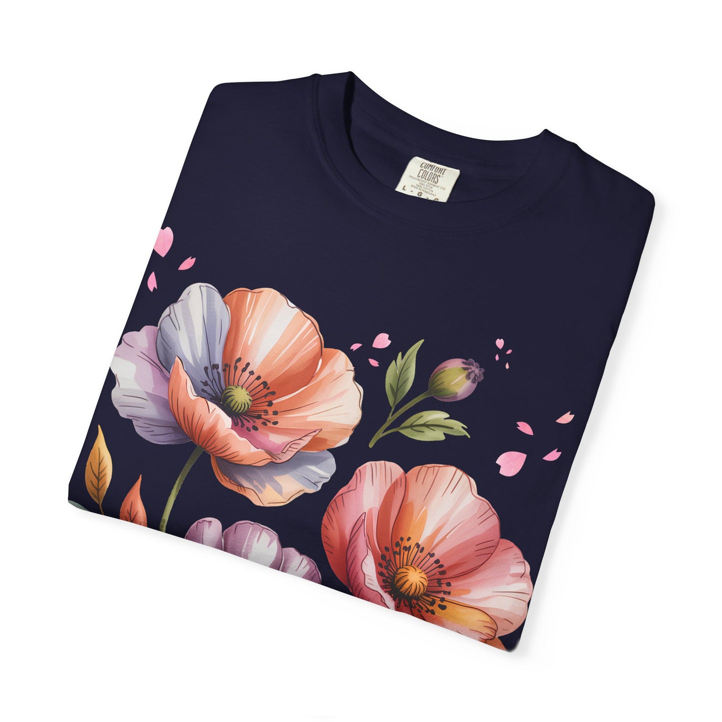 Bloom Where You’re Planted Poppy T-Shirt — Floral Mother’s Day Gift Tee - 14923