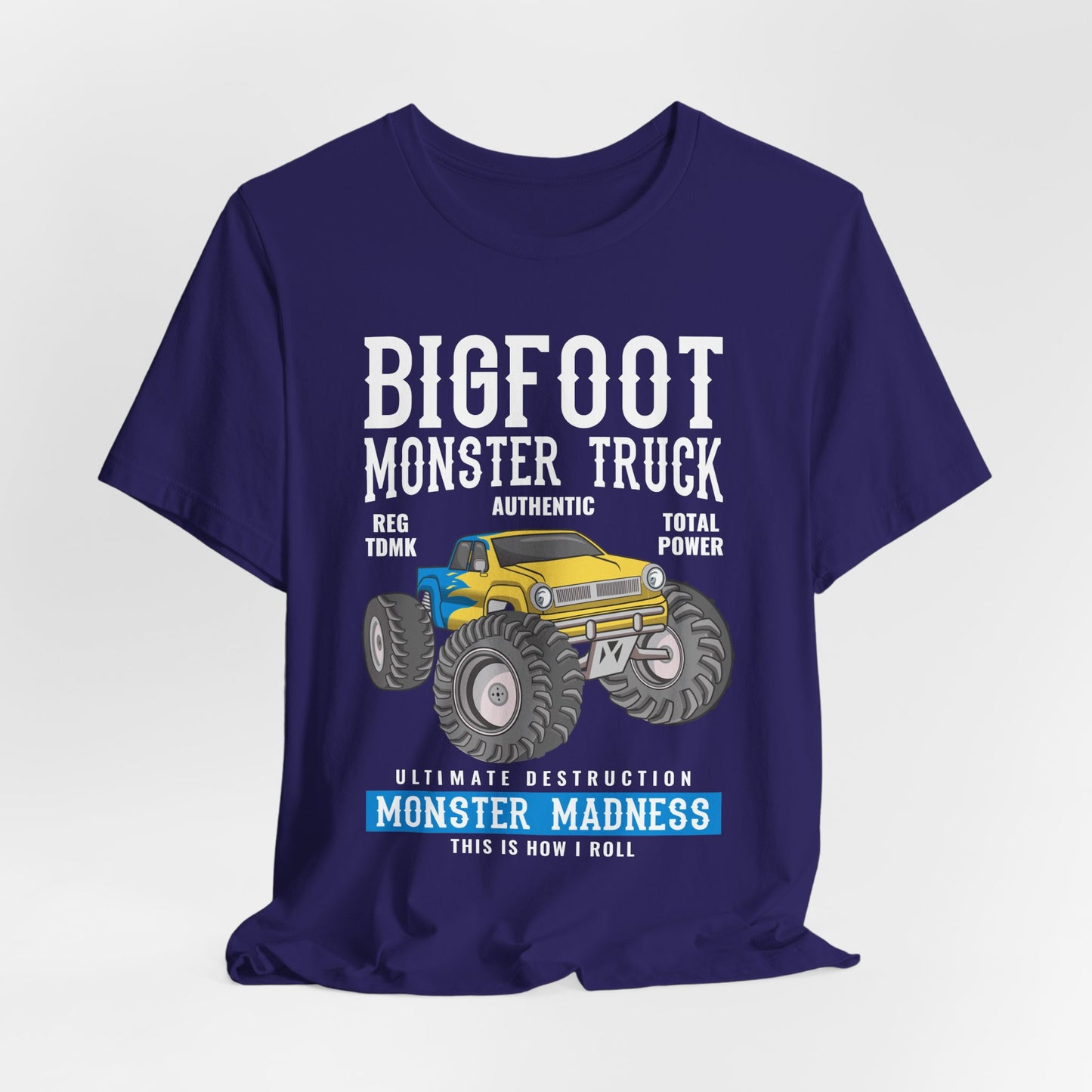 Bigfoot Monster Truck - Unisex Jersey Short Sleeve Tee - 12955