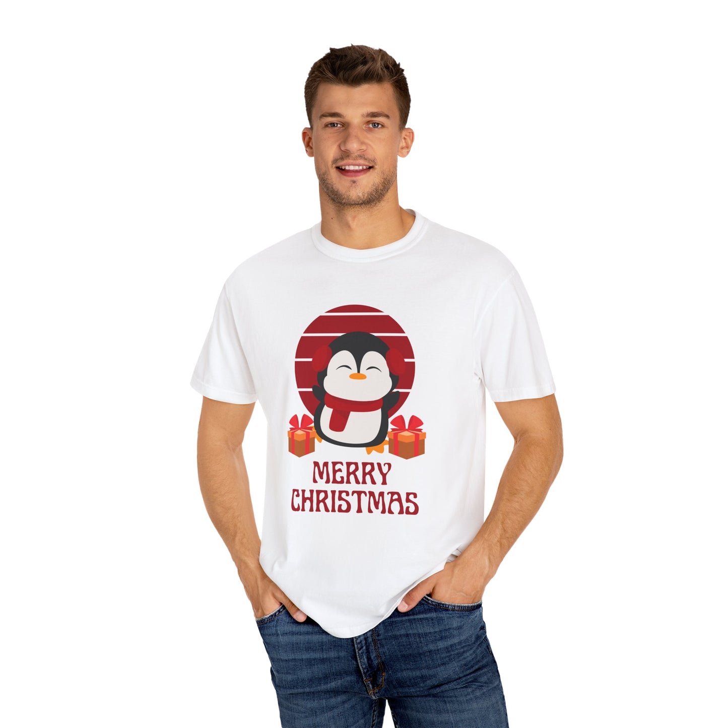 Merry Christmas - Unisex Garment-Dyed T-shirt