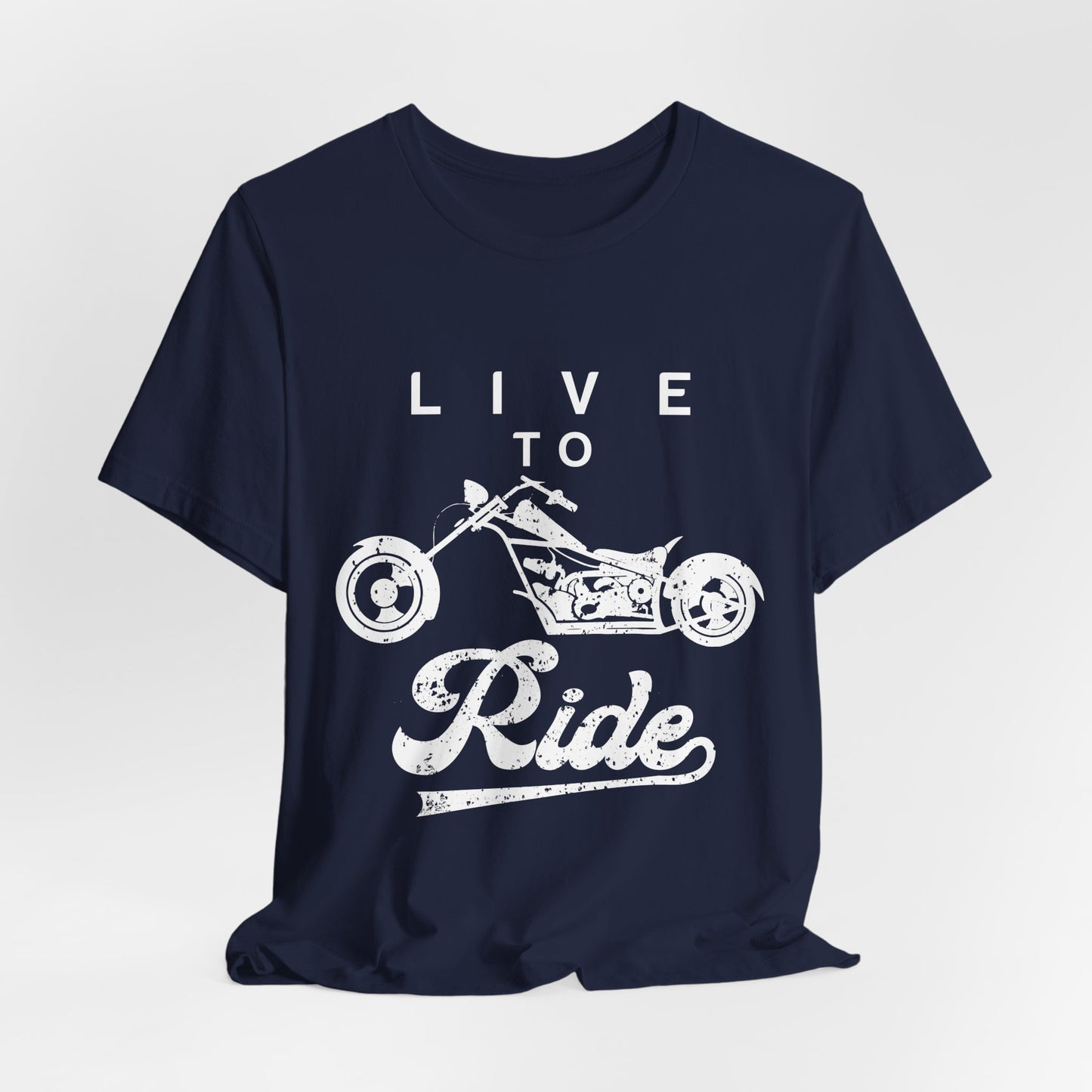 Live To Ride - Unisex Jersey Short Sleeve Tee - 13210