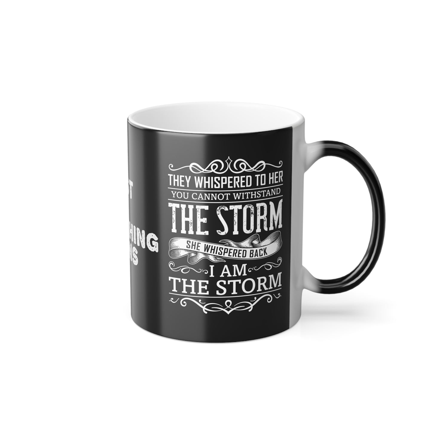 PUSH: Persist Until Something Happens, Customizable - Color Morphing Mug, 11oz - 12477