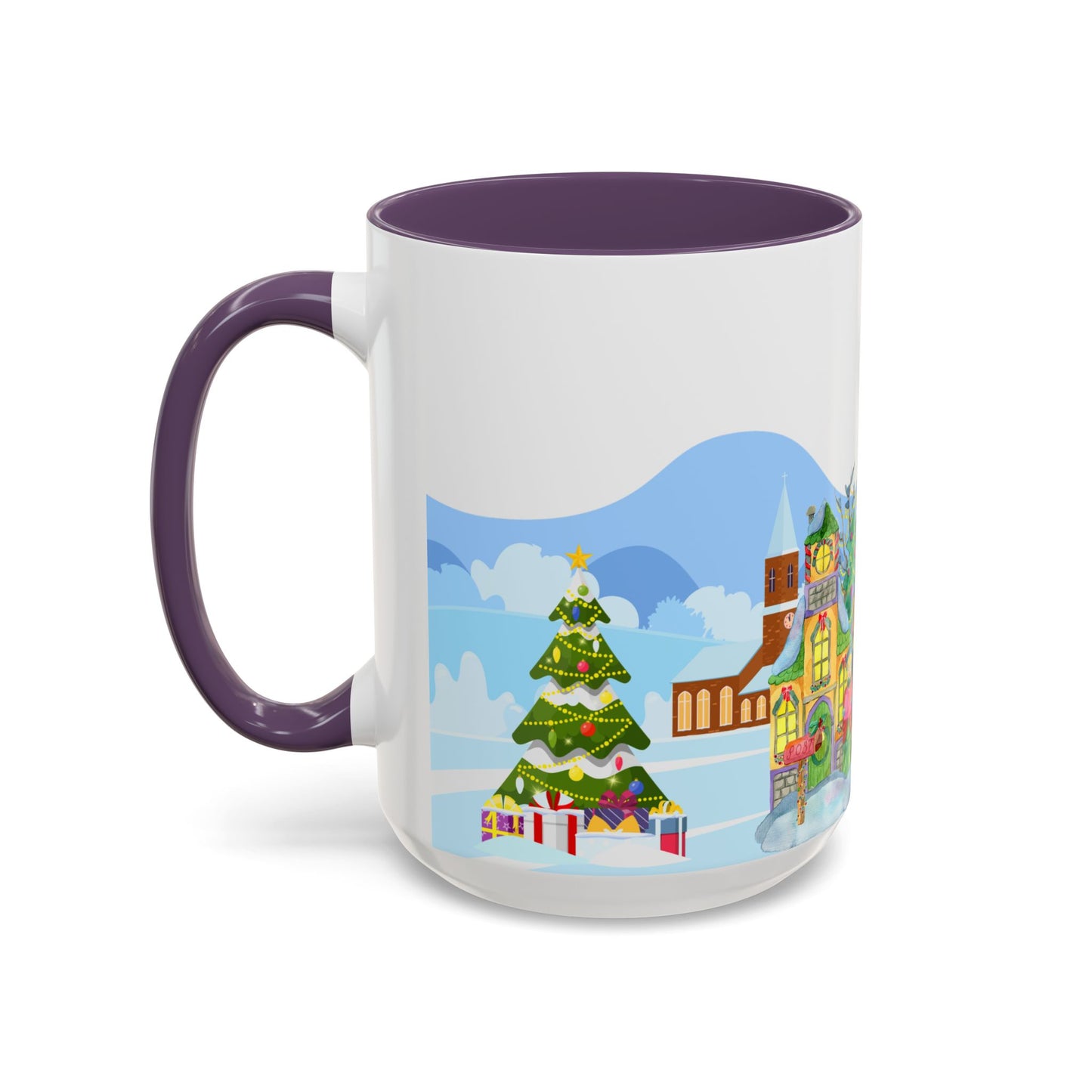 Christmas Day - Accent Coffee Mug (11, 15oz) - 10457