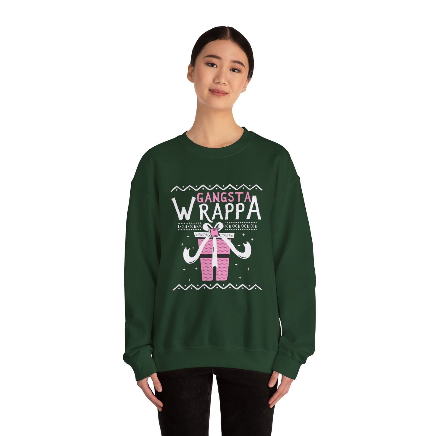 Gangsta Wrappa - Unisex Heavy Blend™ Crewneck Sweatshirt