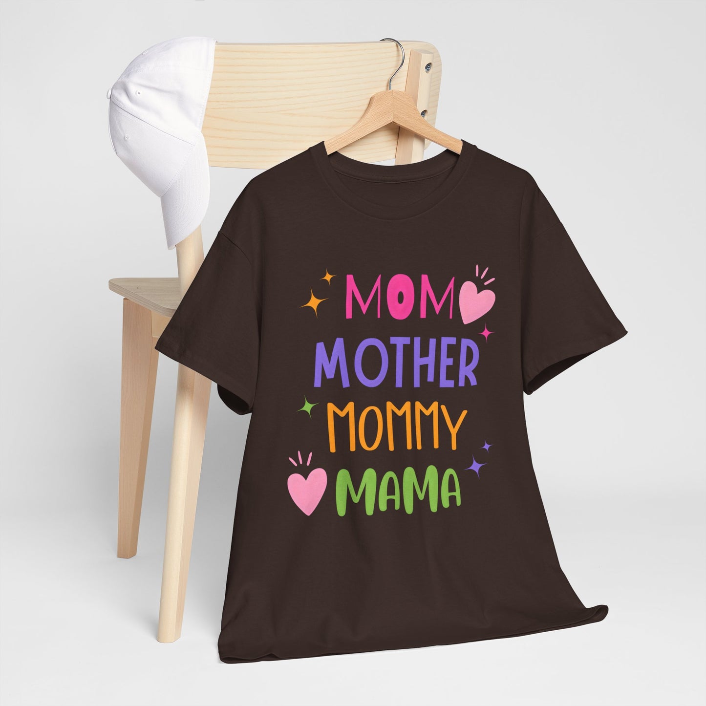 Colorful Mom Mama T-Shirt – Cute Mother’s Day Gift Tee - 14873