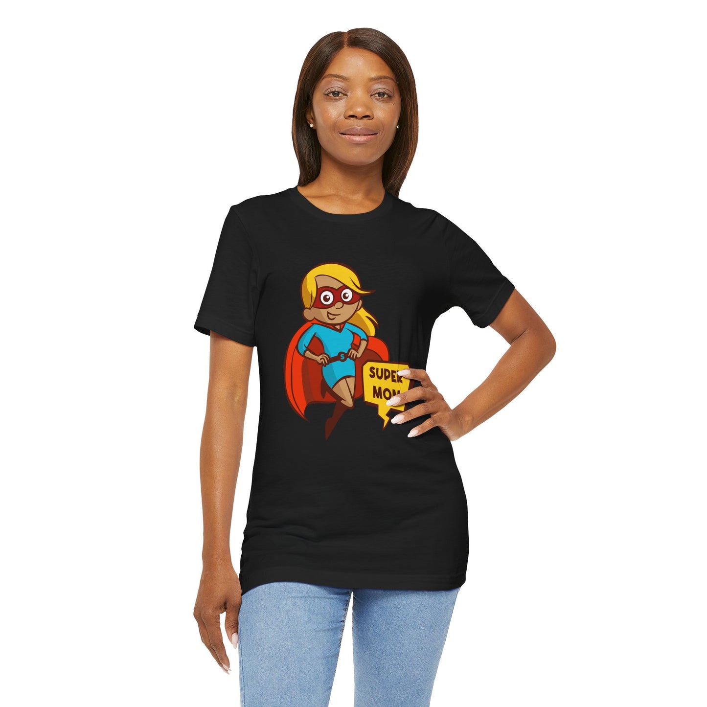 Super Mom - Unisex Jersey Short Sleeve Tee - 13068