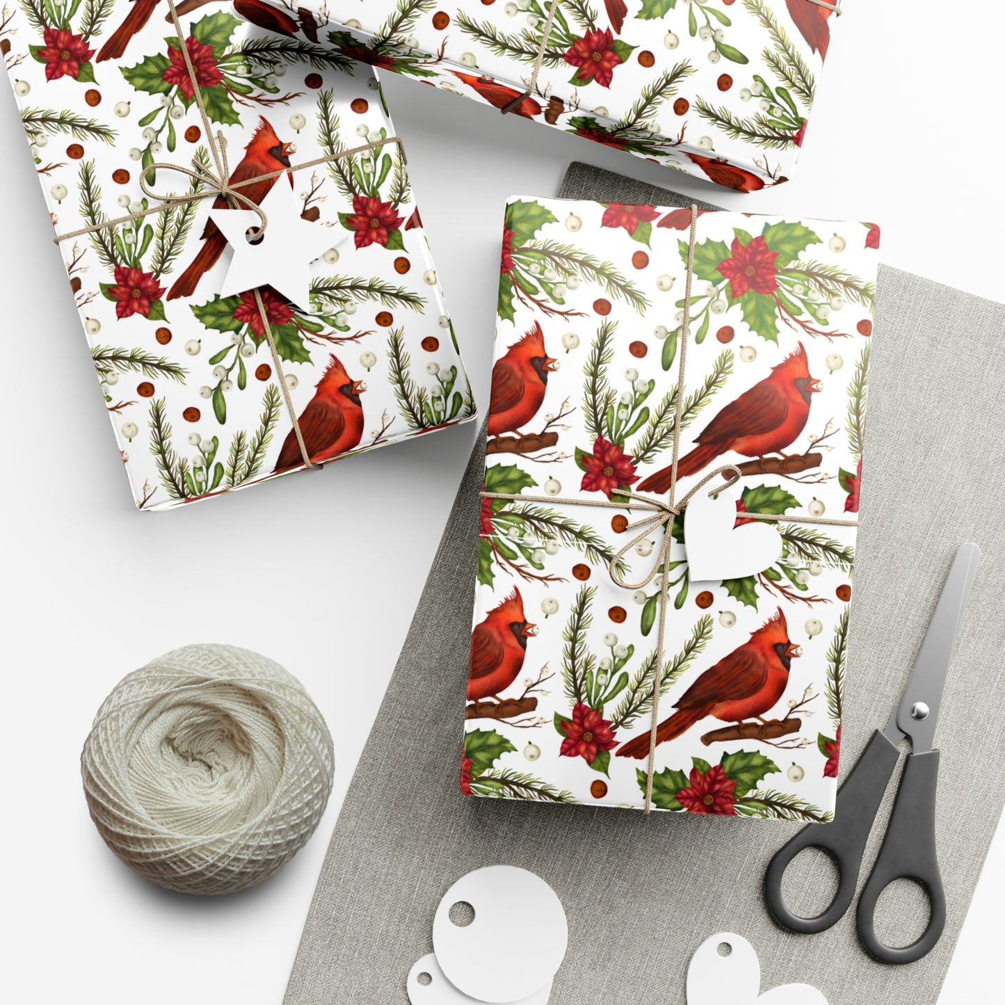 Christmas Bird - Gift Wrap Papers - 10330