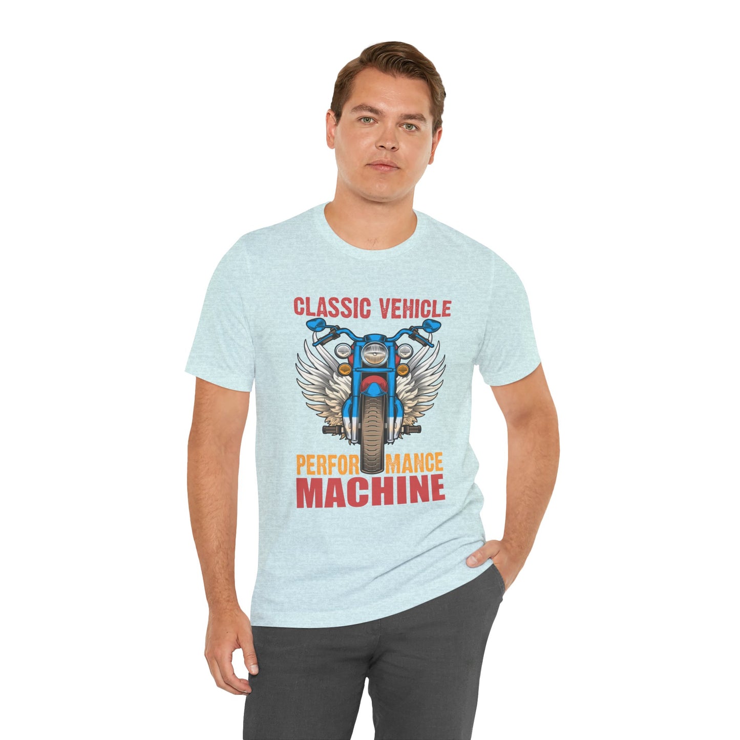 Classic Vehicle, Performance Machine - Unisex Jersey Short Sleeve Tee - 13592