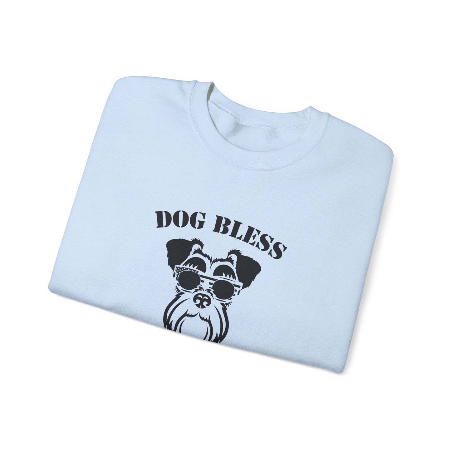 Dog Bless America! - Unisex Heavy Blend™ Crewneck Sweatshirt