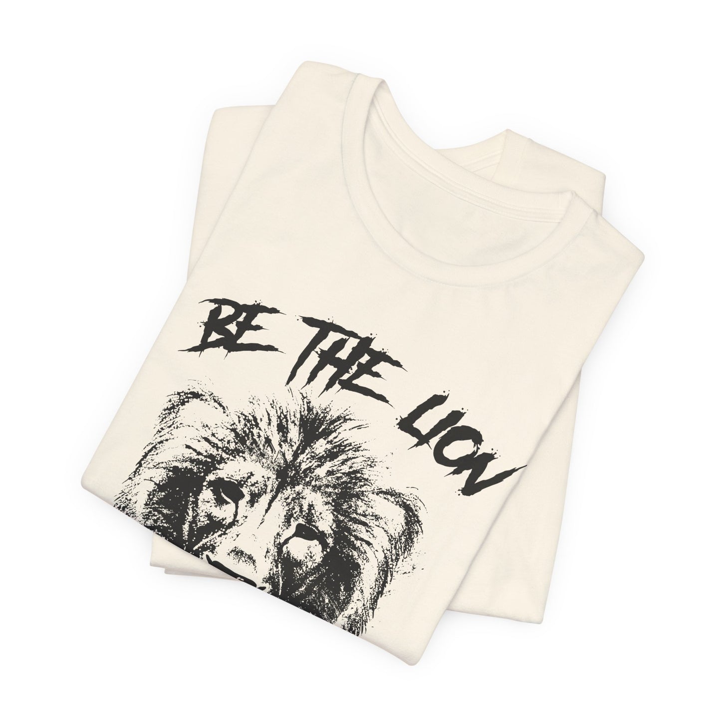 Gym: Be The Lion - Unisex Jersey Short Sleeve Tee