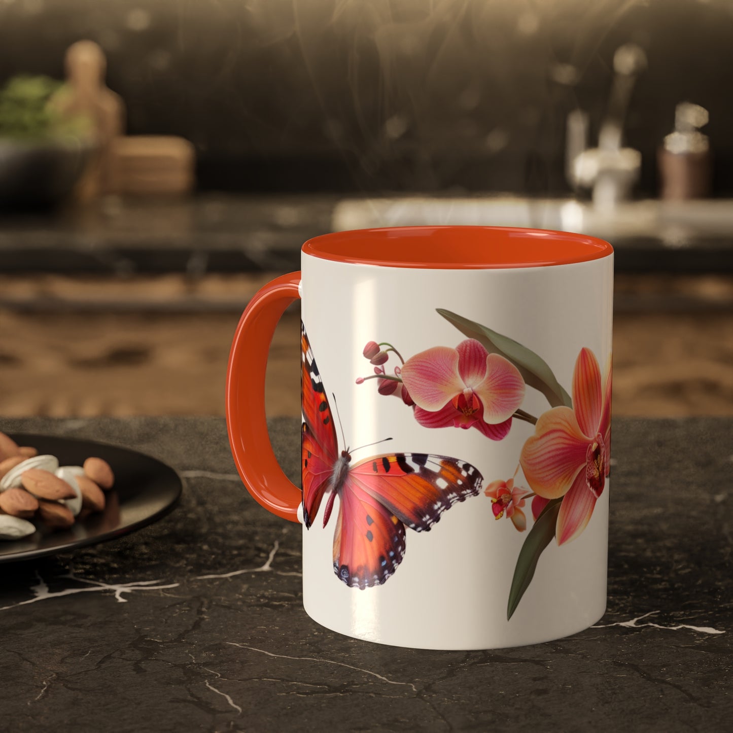 Butterflies: Nature's Delicate Dancer - Colorful Mugs, 11oz