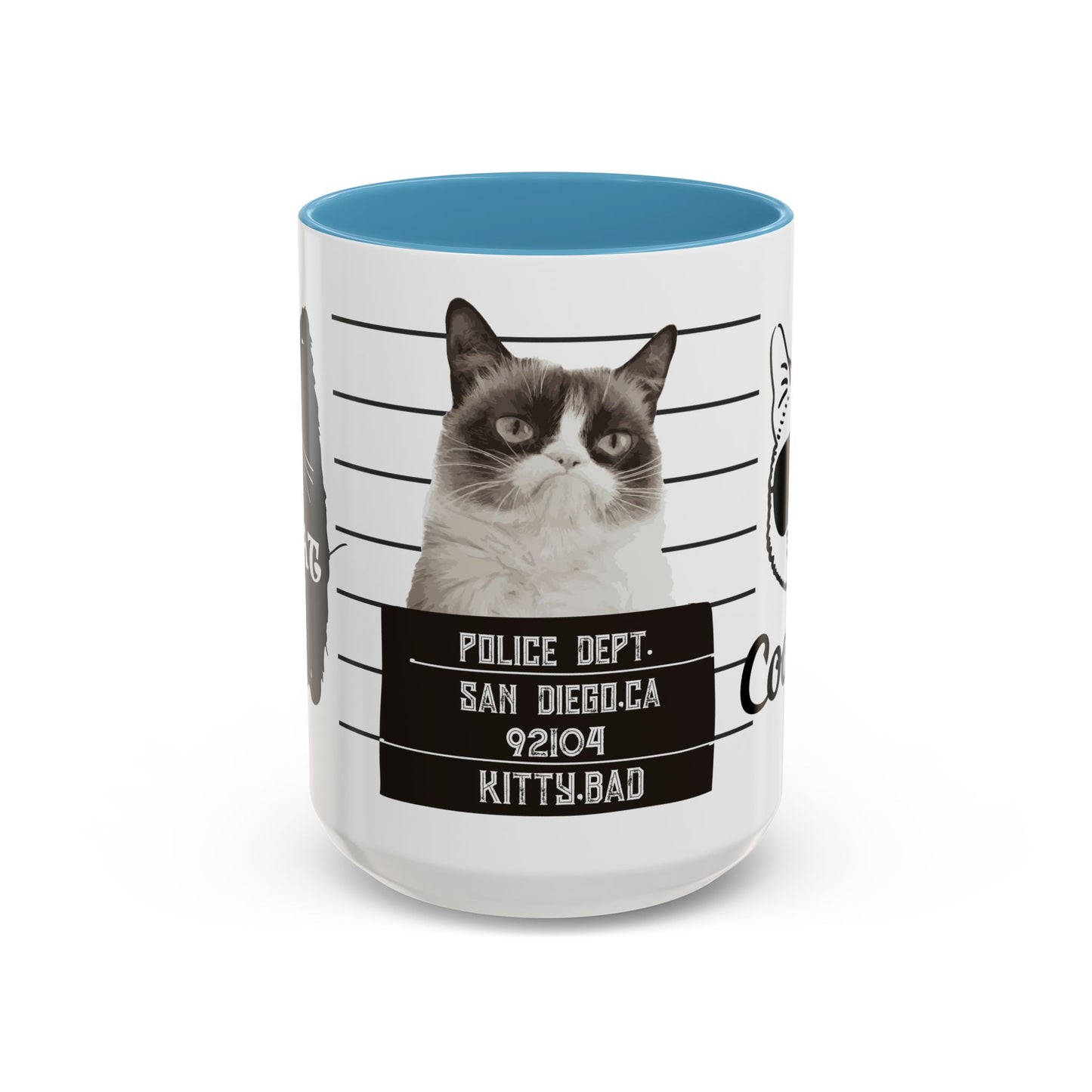 Kitty Bad - Accent Coffee Mug (11, 15oz)