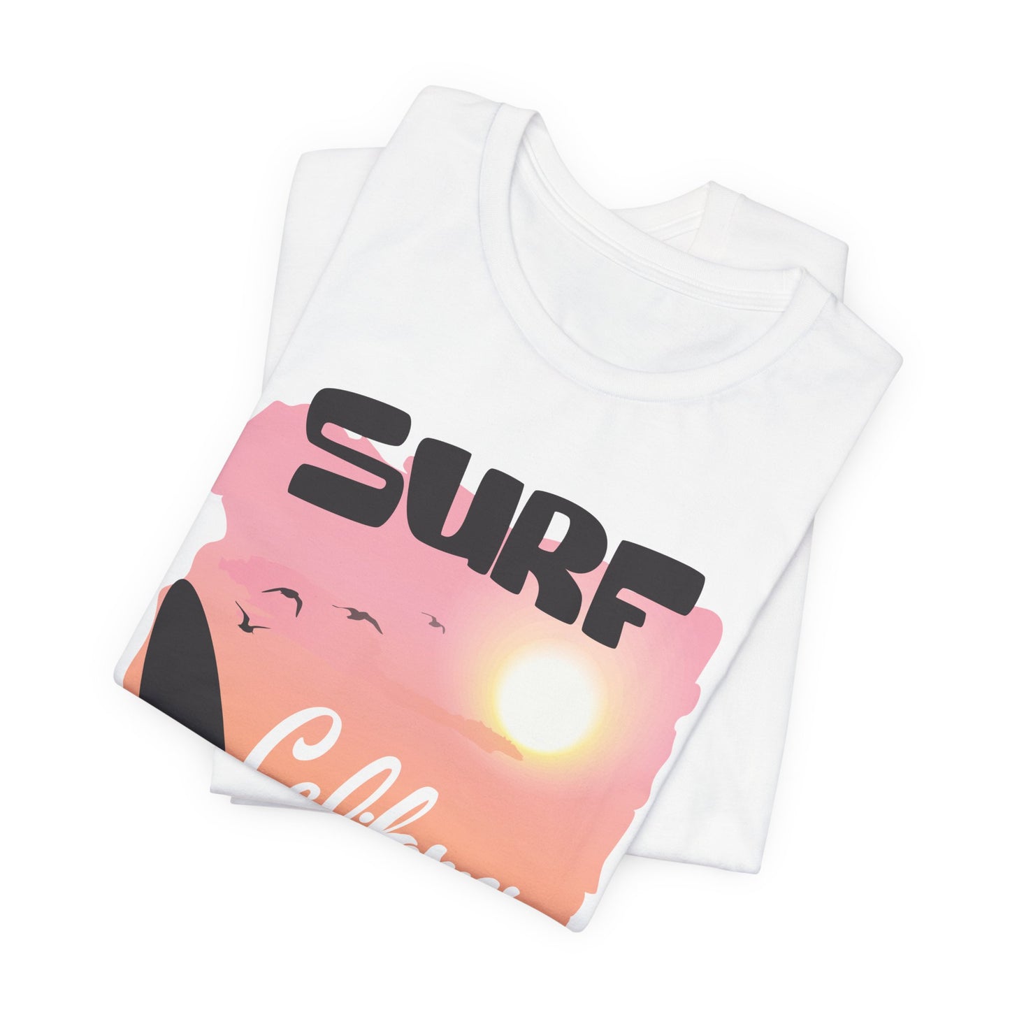 Surf California, Wave Riders - Unisex Jersey Short Sleeve Tee - 13184
