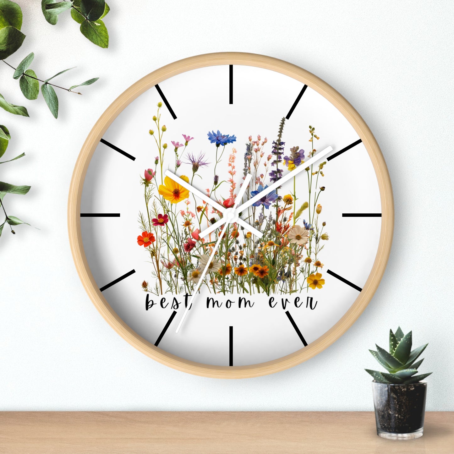 Best Mom Ever - Wall Clock