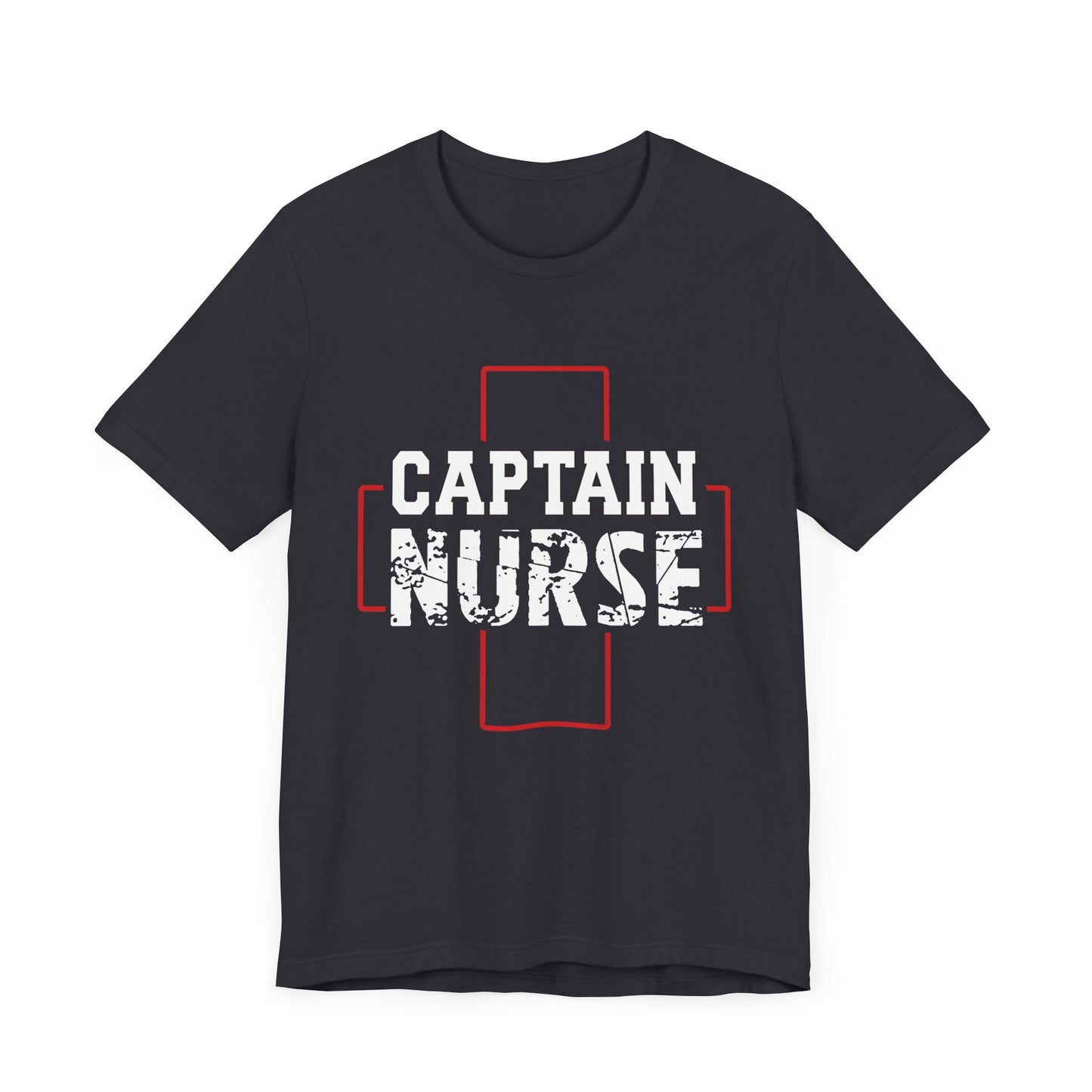 Captain Nurse - Unisex Jersey Short Sleeve Tee - 13262