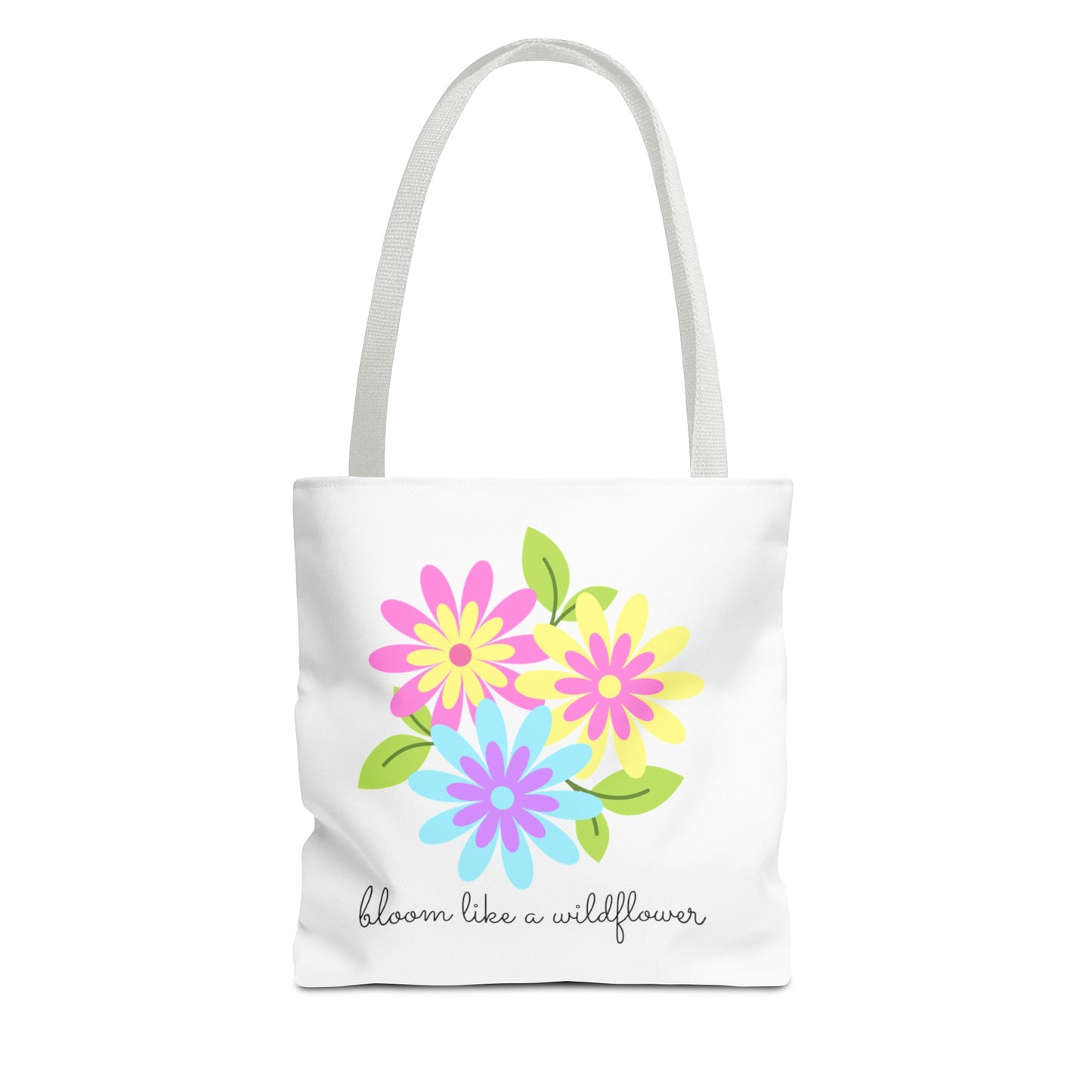 Bright Flower Tote Bag