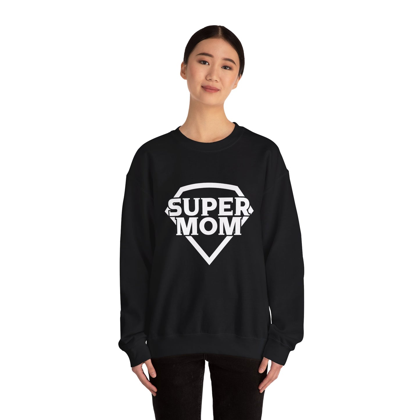 Super Mom - Unisex Heavy Blend™ Crewneck Sweatshirt -11662