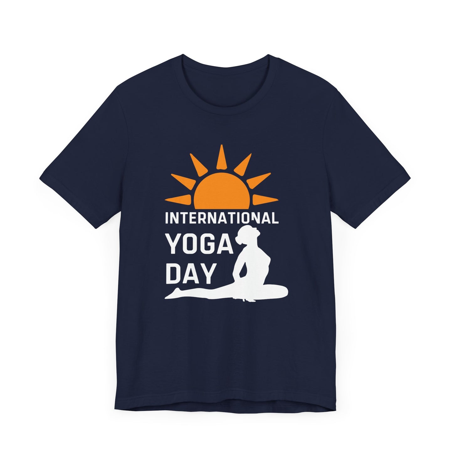 International Day Of Yoga - Unisex Jersey Short Sleeve Tee