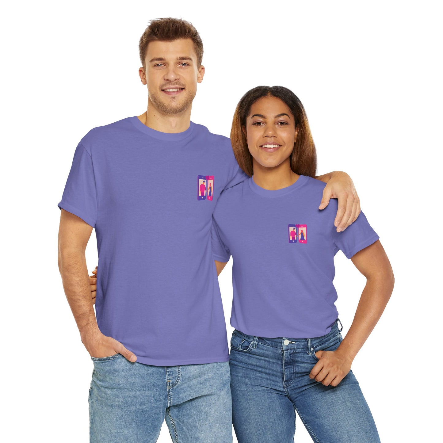 Love Sees Imperfection Perfectly - Unisex Heavy Cotton Tee - 11571