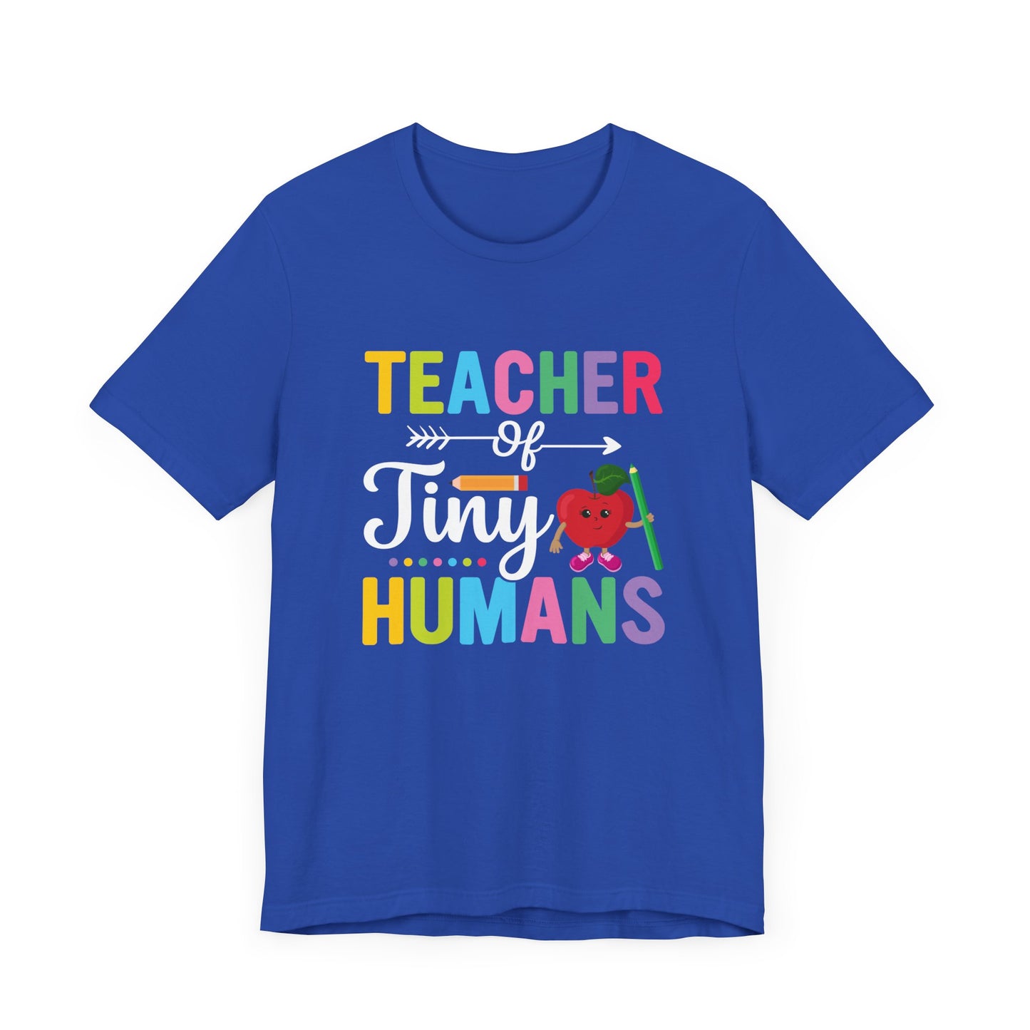 Teacher Of Tine Humans - Unisex Jersey Short Sleeve Tee