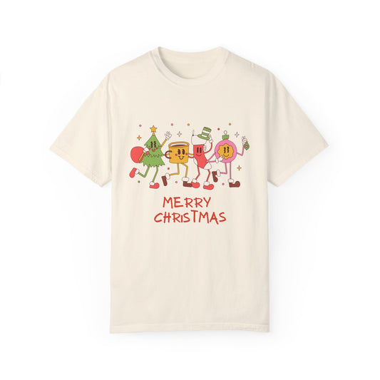 Merry Christmas - Unisex Garment-Dyed T-shirt