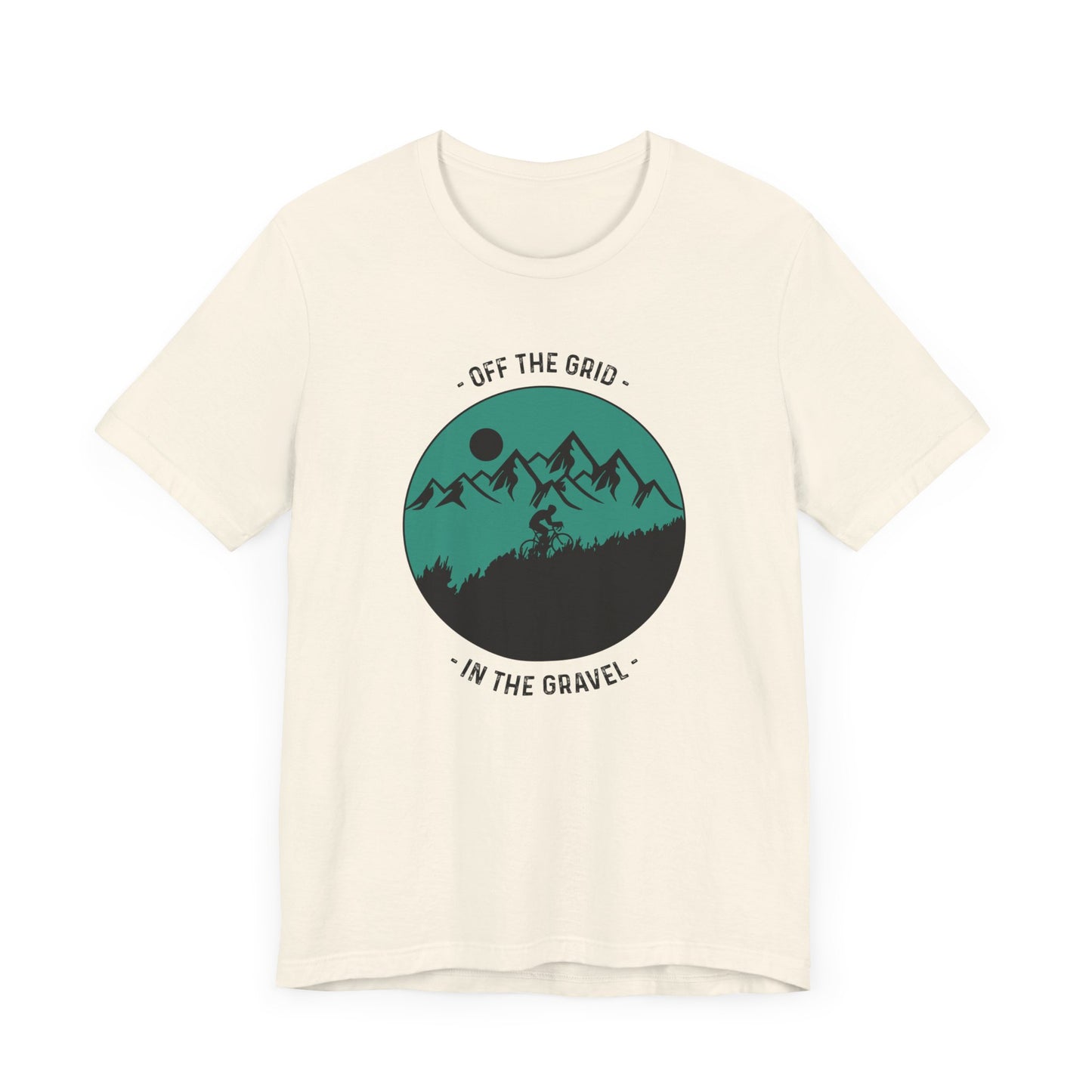 Bicycle: Off The Grid, In The Gravel - Unisex Jersey Short Sleeve Tee