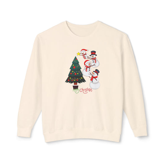 Snowmen - Unisex Lightweight Crewneck Sweatshirt - 10008