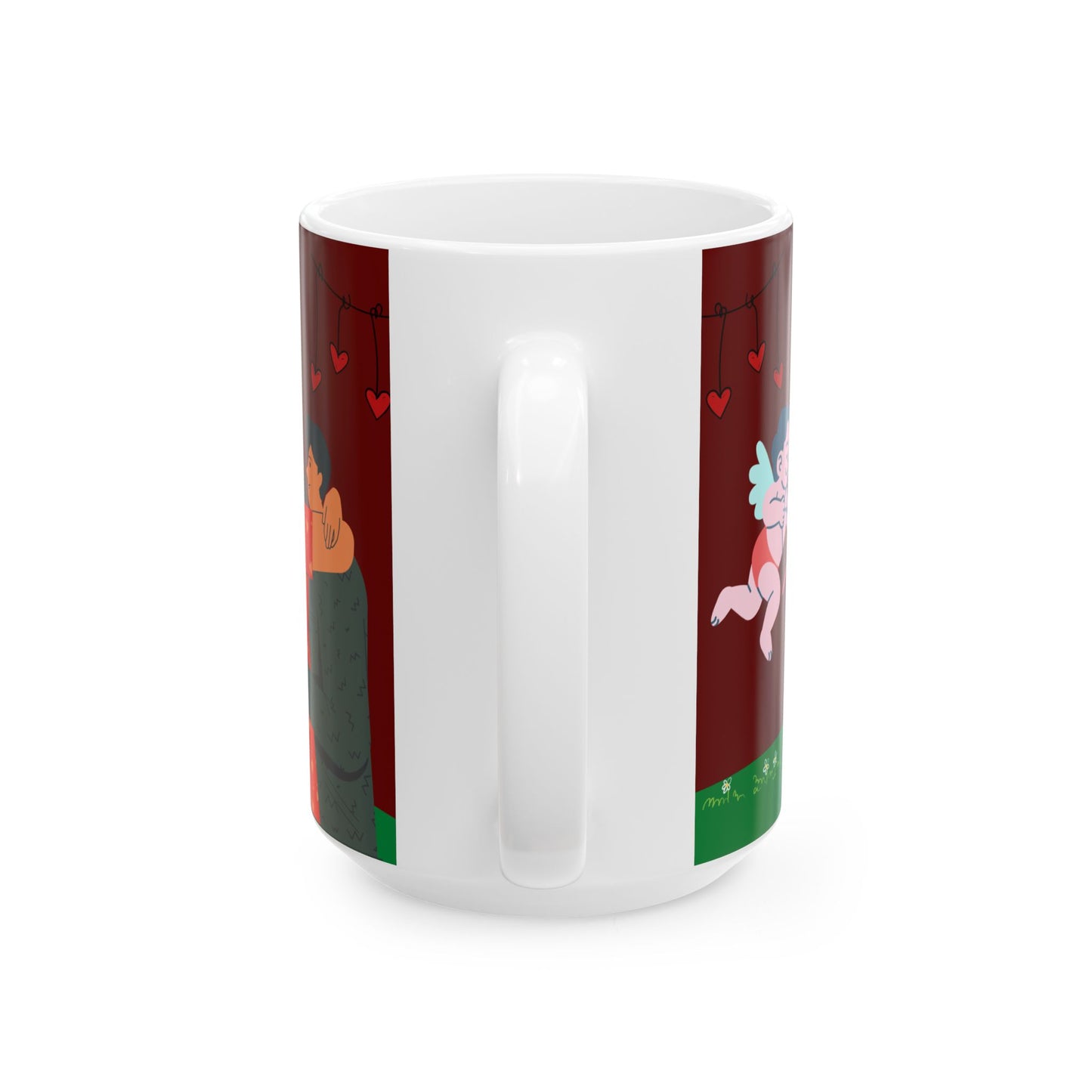 Happy Valentine’s Day!  - Ceramic Mug, (11oz, 15oz) - 11179