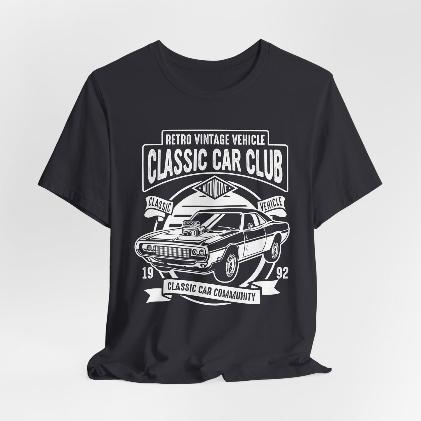 Retro Vintage Vehicle - Unisex Jersey Short Sleeve Tee - 12698