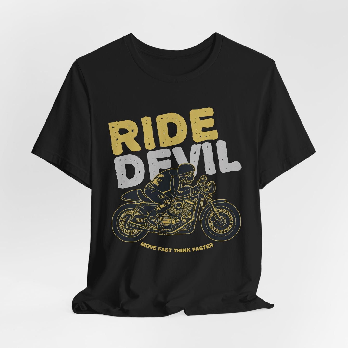 Ride Devil - Unisex Jersey Short Sleeve Tee - 13642