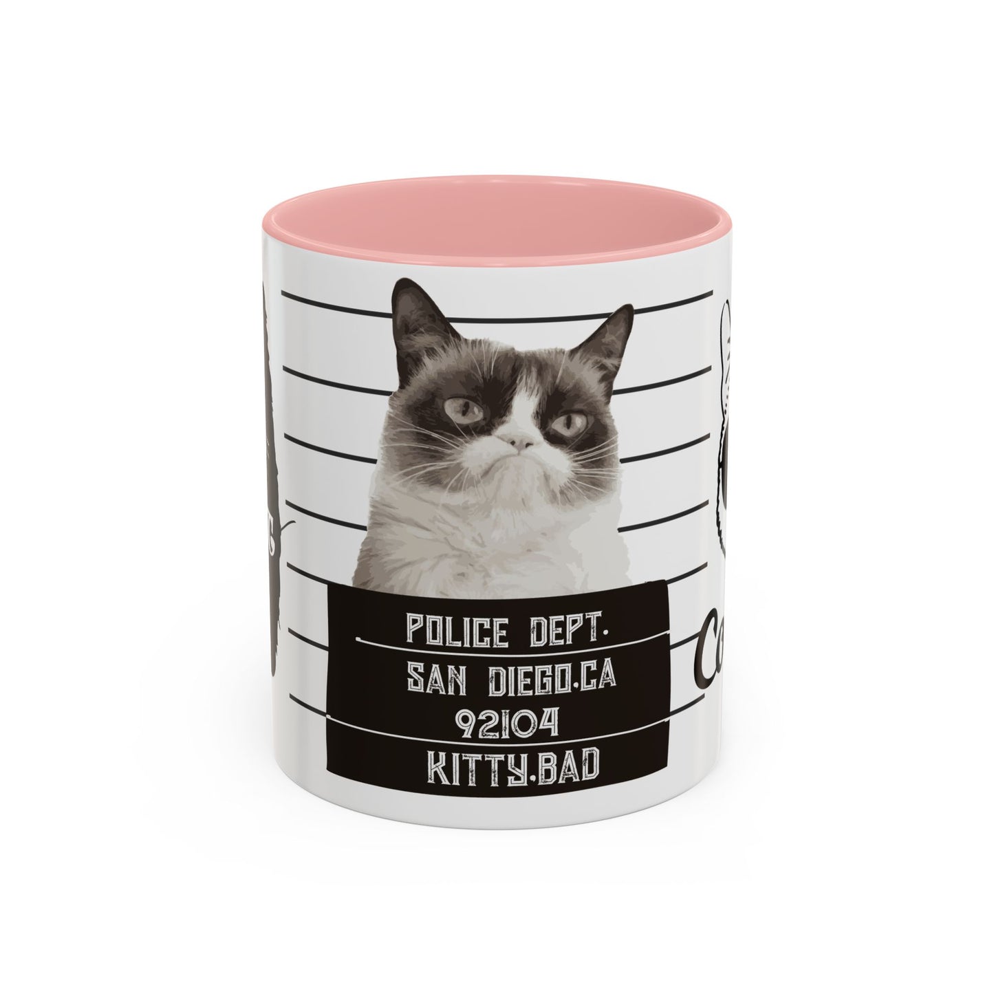 Kitty Bad - Accent Coffee Mug (11, 15oz)