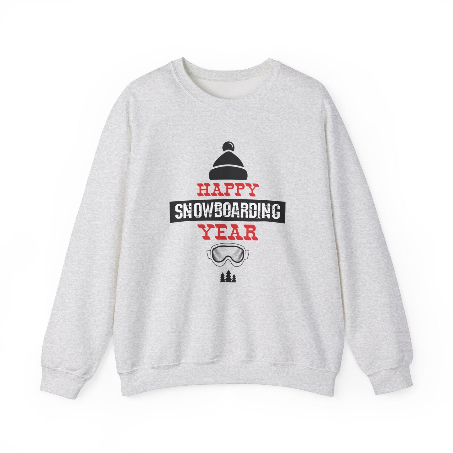 Happy Snowboarding Year - Unisex Heavy Blend™ Crewneck Sweatshirt