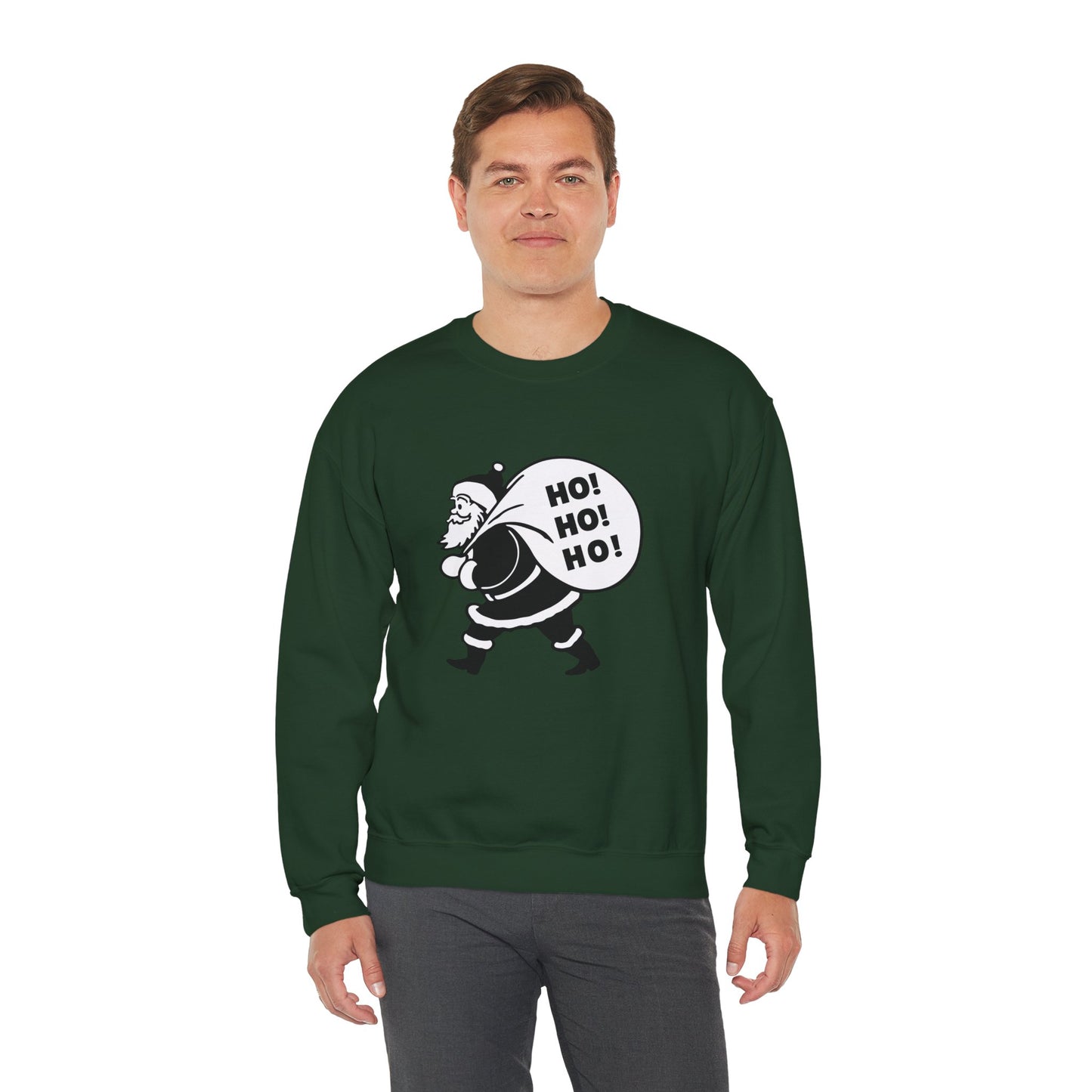 Santa, Ho HO Ho! - Unisex Heavy Blend™ Crewneck Sweatshirt